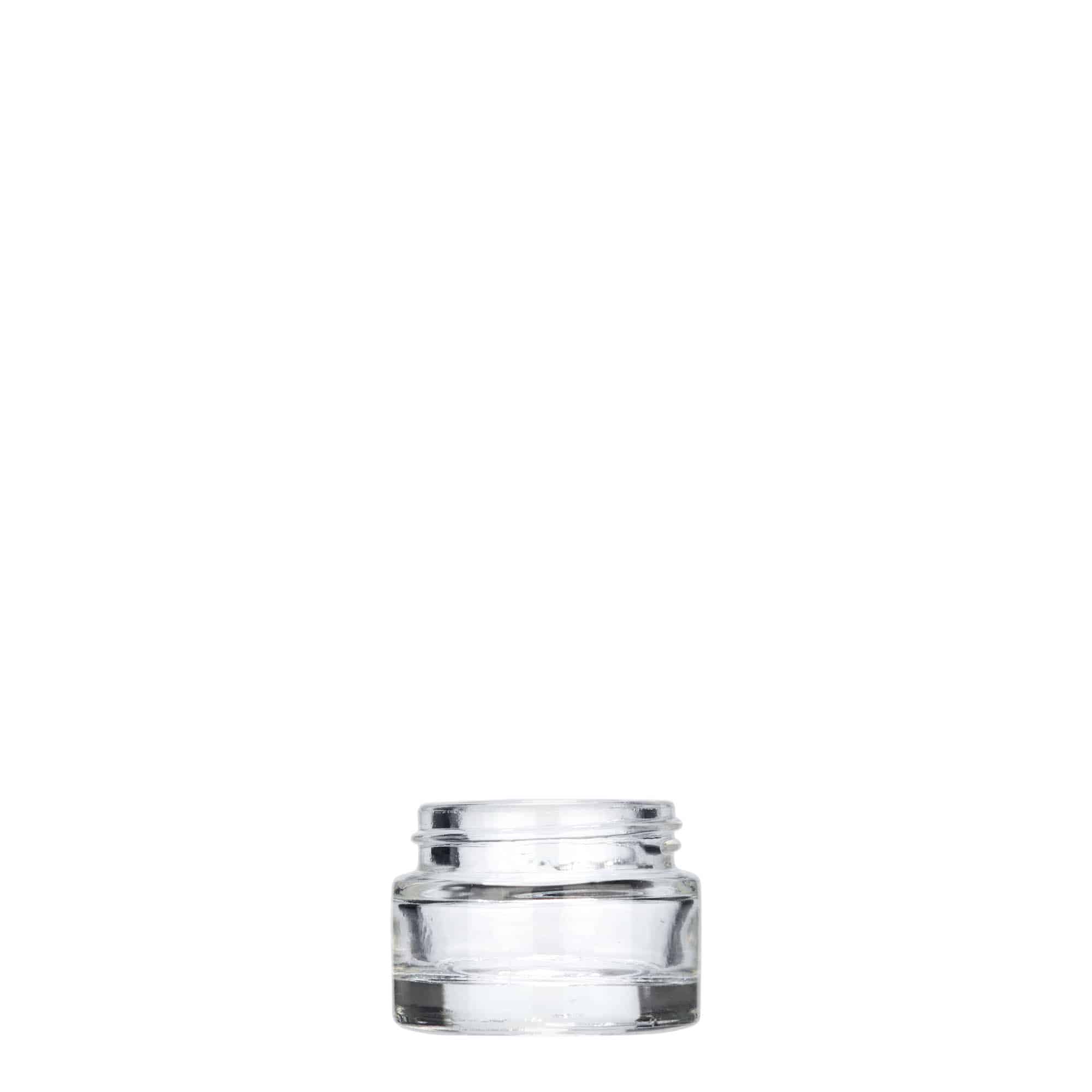 5 ml burk 'Beauty', glas, öppning: skruvlock