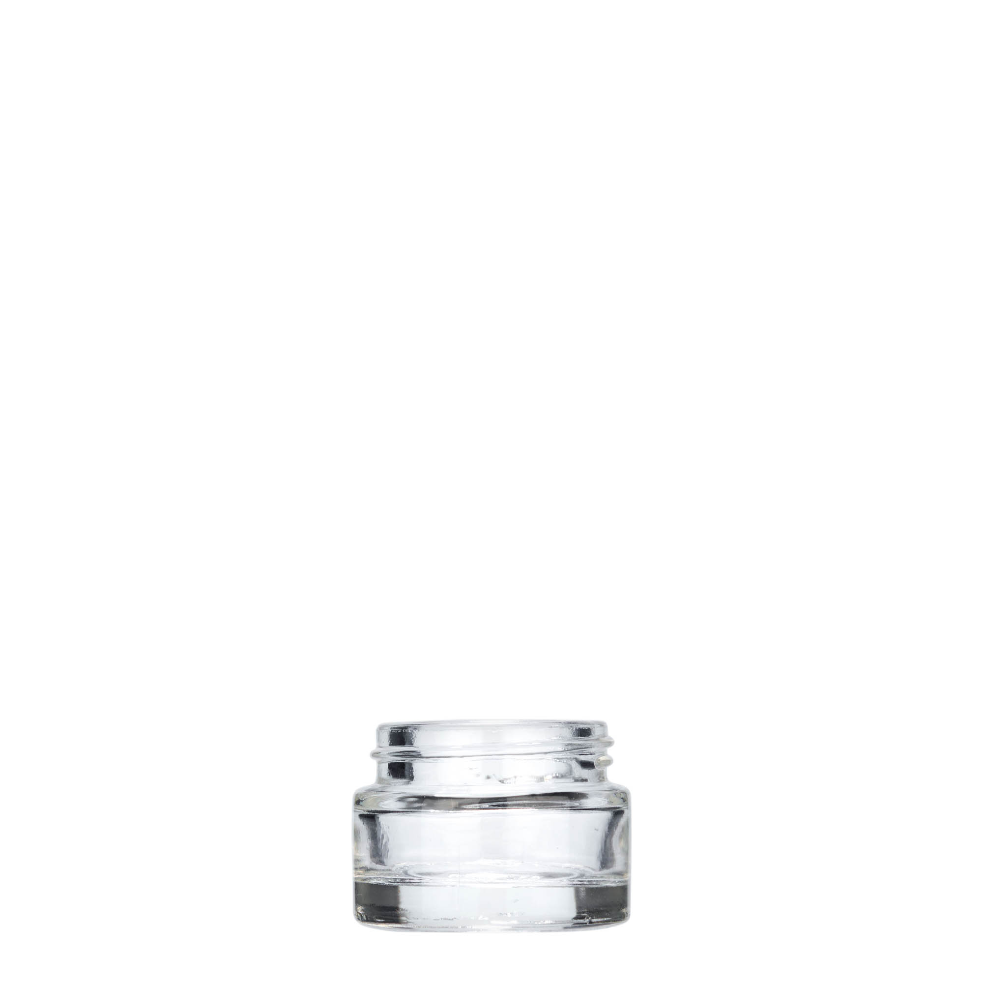 5 ml burk 'Beauty', glas, öppning: skruvlock