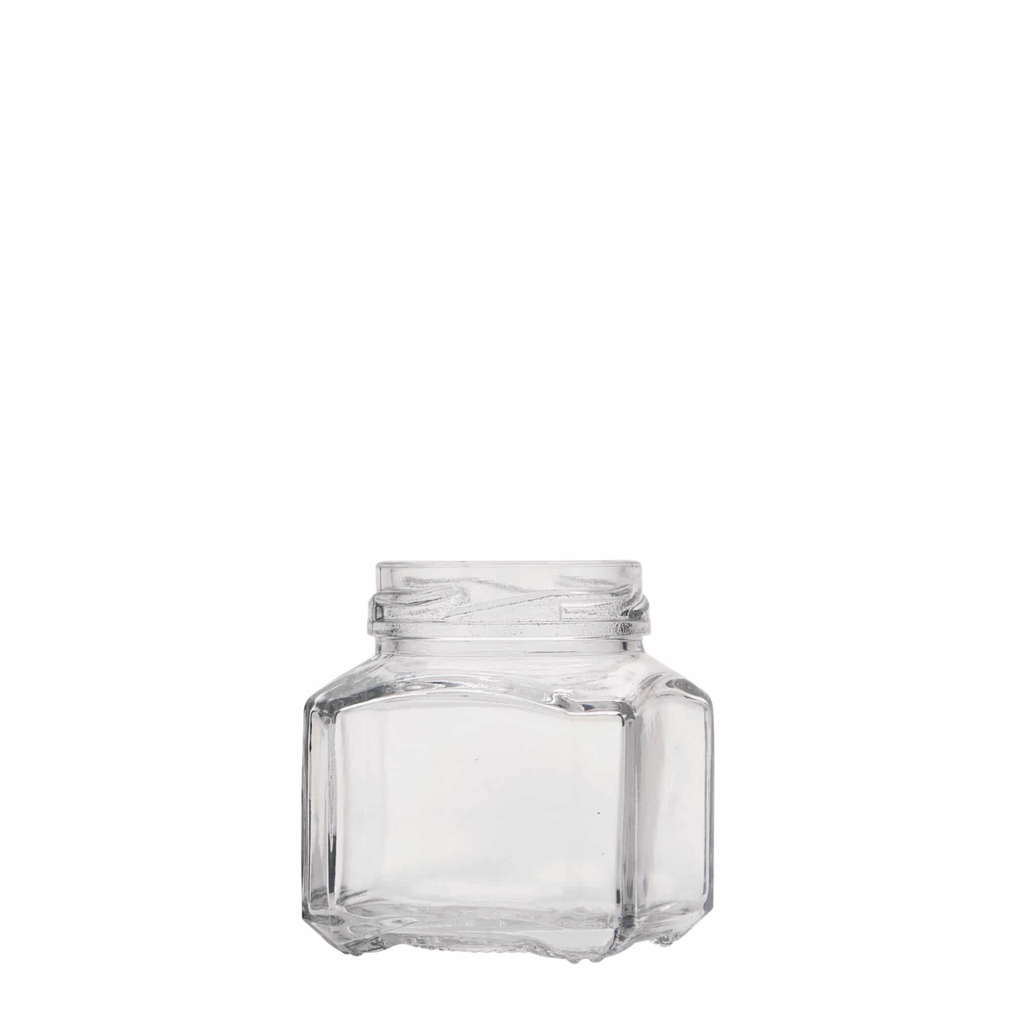 106 ml fyrkantig burk 'Milano', mynning: twist off (TO 48)