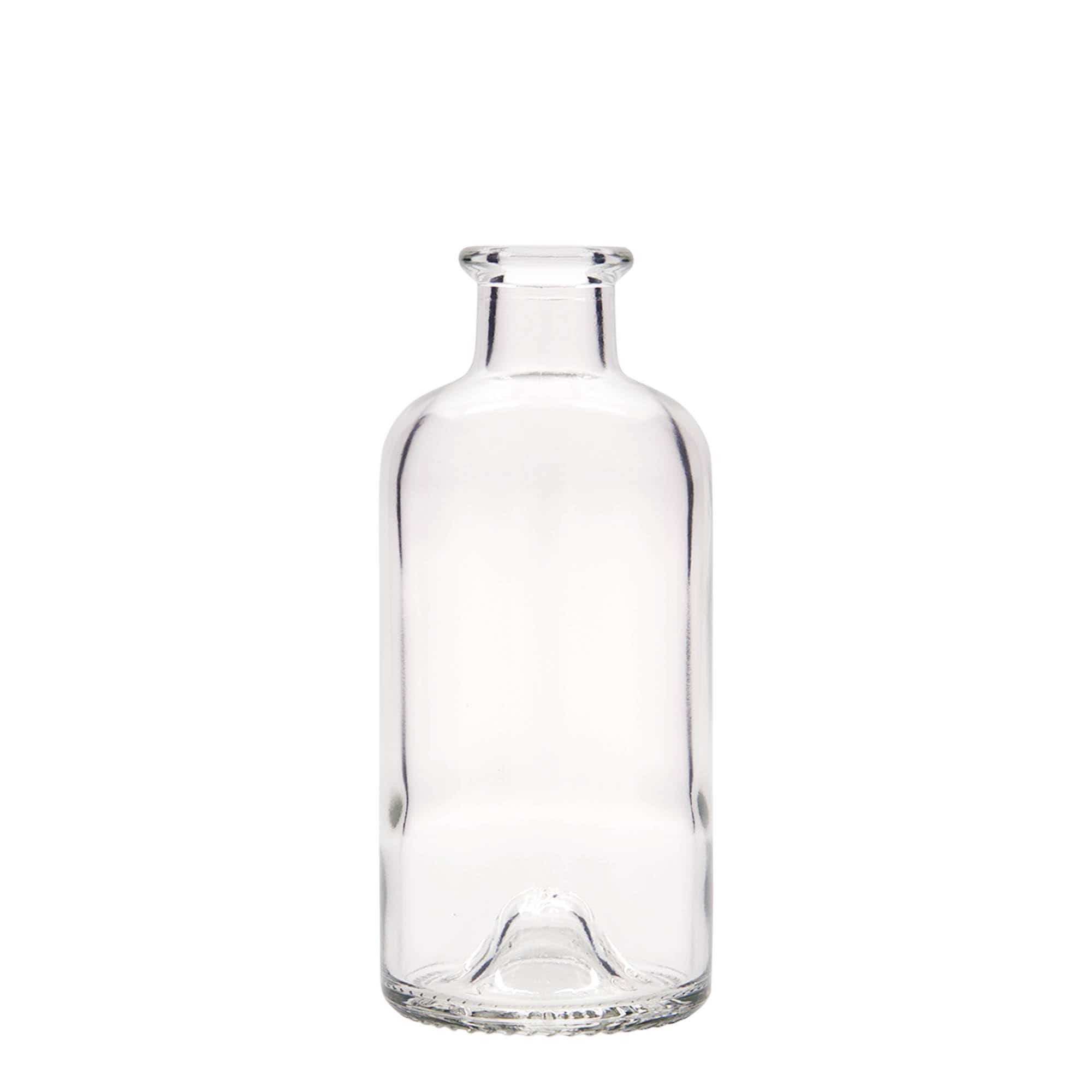 200 ml apoteksglasflaska, mynning: kork