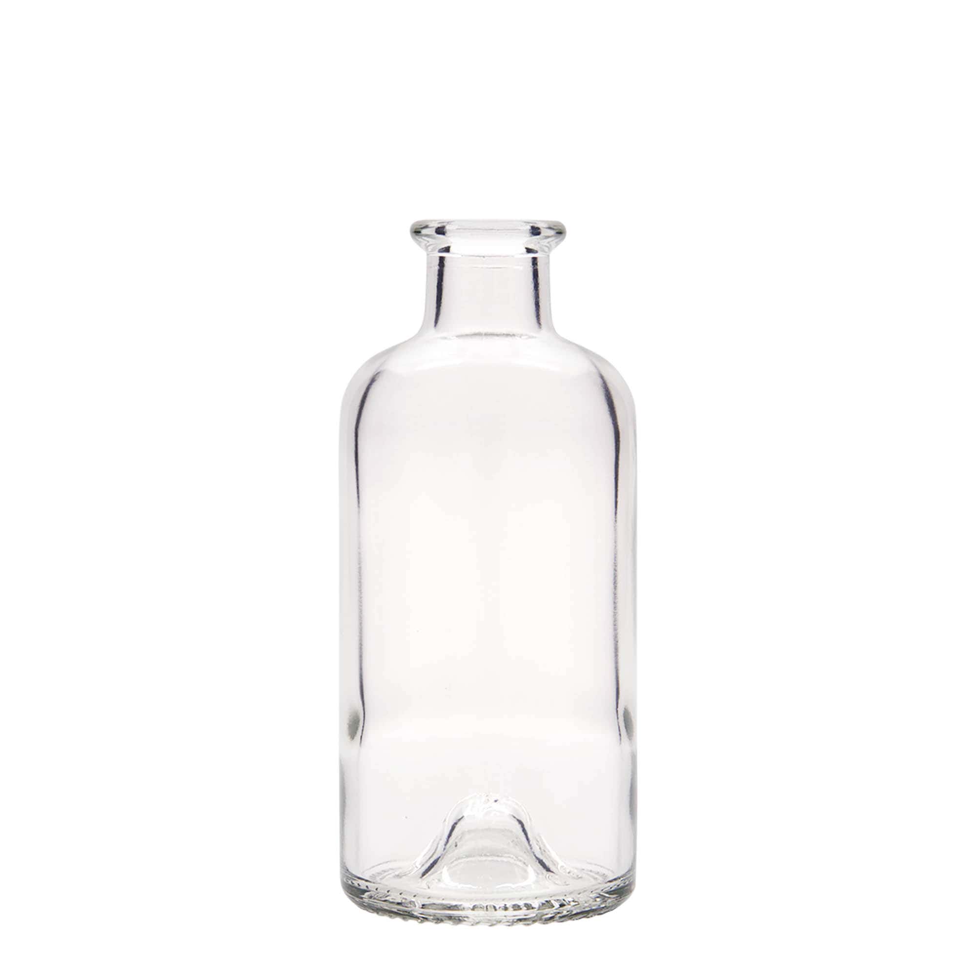 200 ml glasflaska apotekare, mynning: kork