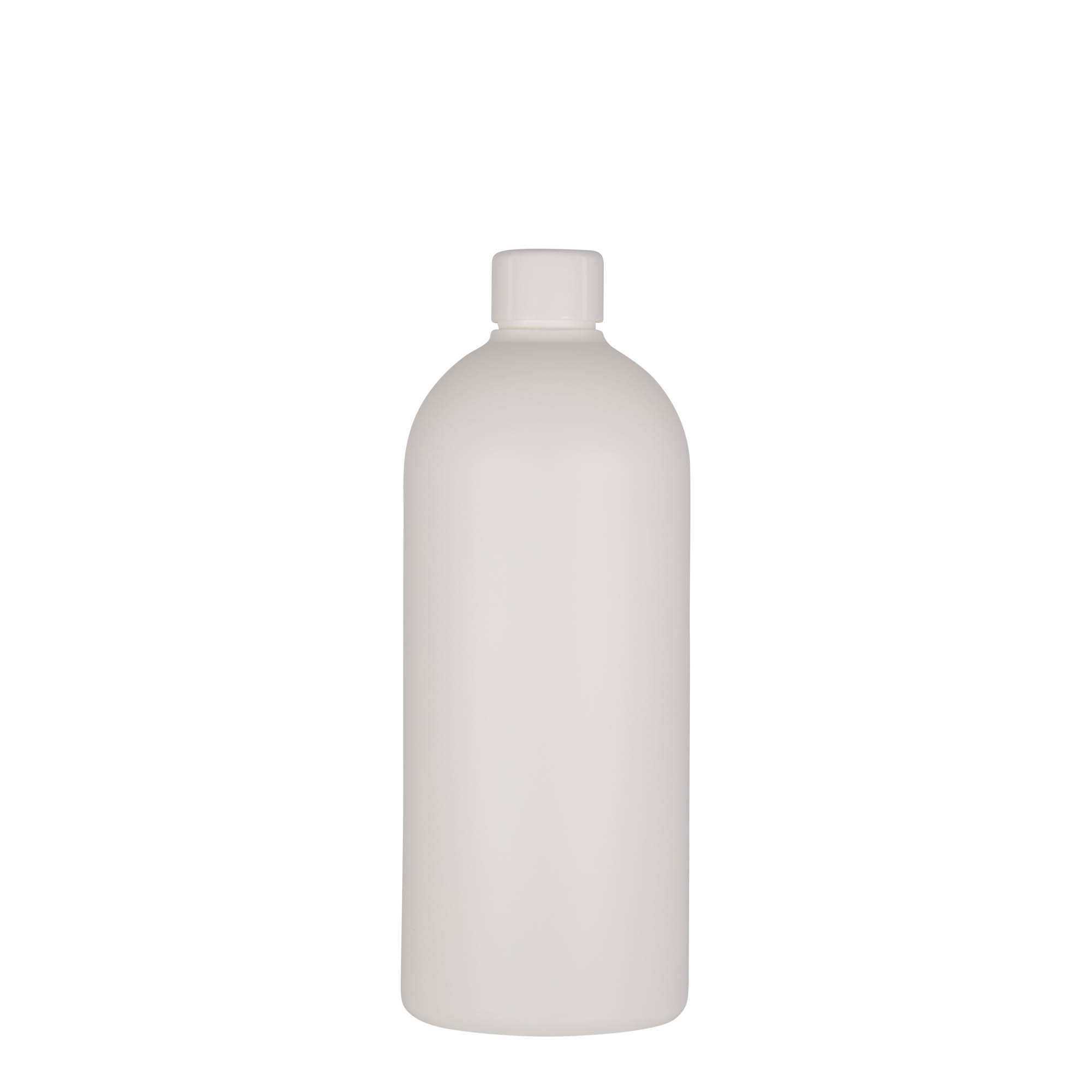 500 ml plastflaska 'Tuffy', HDPE, vit, öppning: 24/410