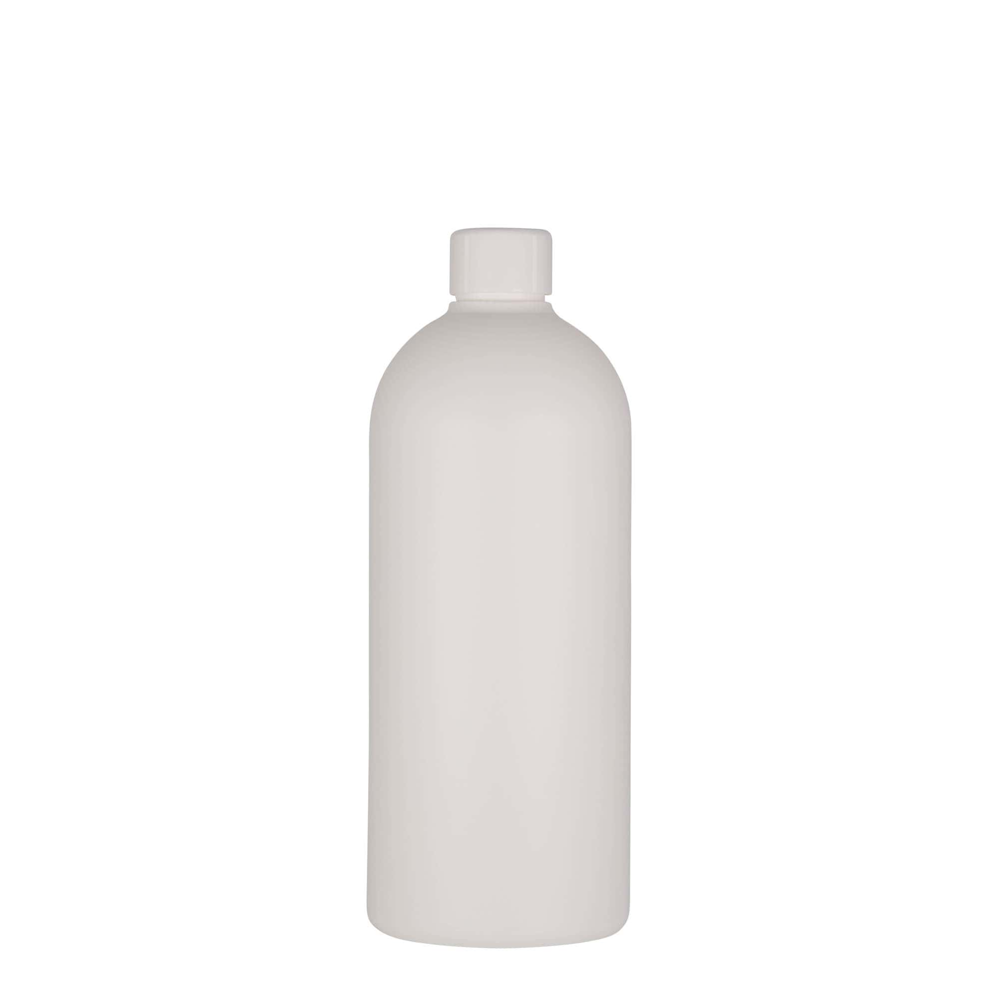 500 ml plastflaska 'Tuffy', HDPE, vit, öppning: 24/410