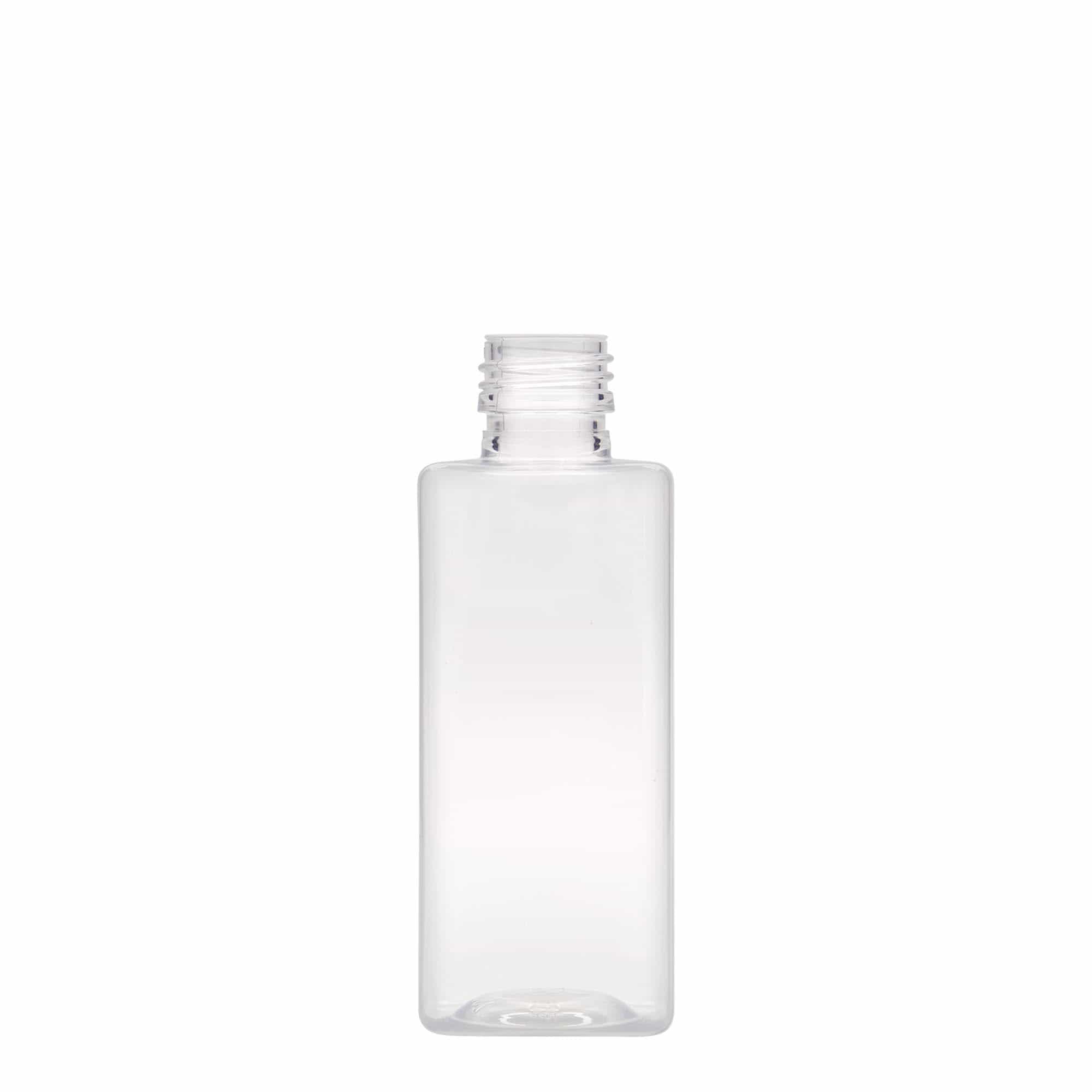 250 ml PET-flaska 'Karl', kvadratisk, plast, mynning: PP 28 250 ml PET-flaska 'Karl', kvadratisk, plast, mynning: PP 28