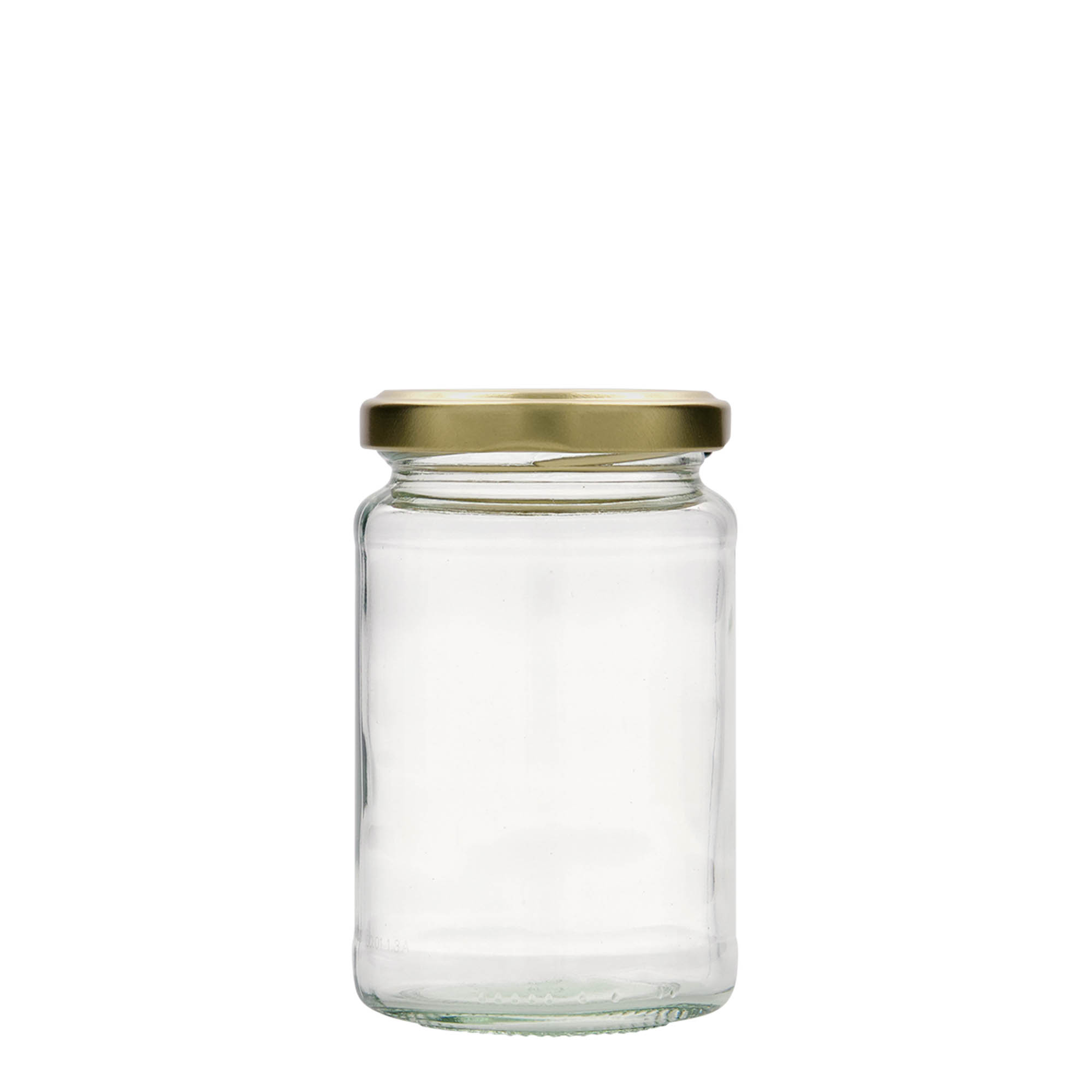 225 ml högt runt glas, mynning: Twist-Off (TO 58) 225 ml högt runt glas, mynning: Twist-Off (TO 58)