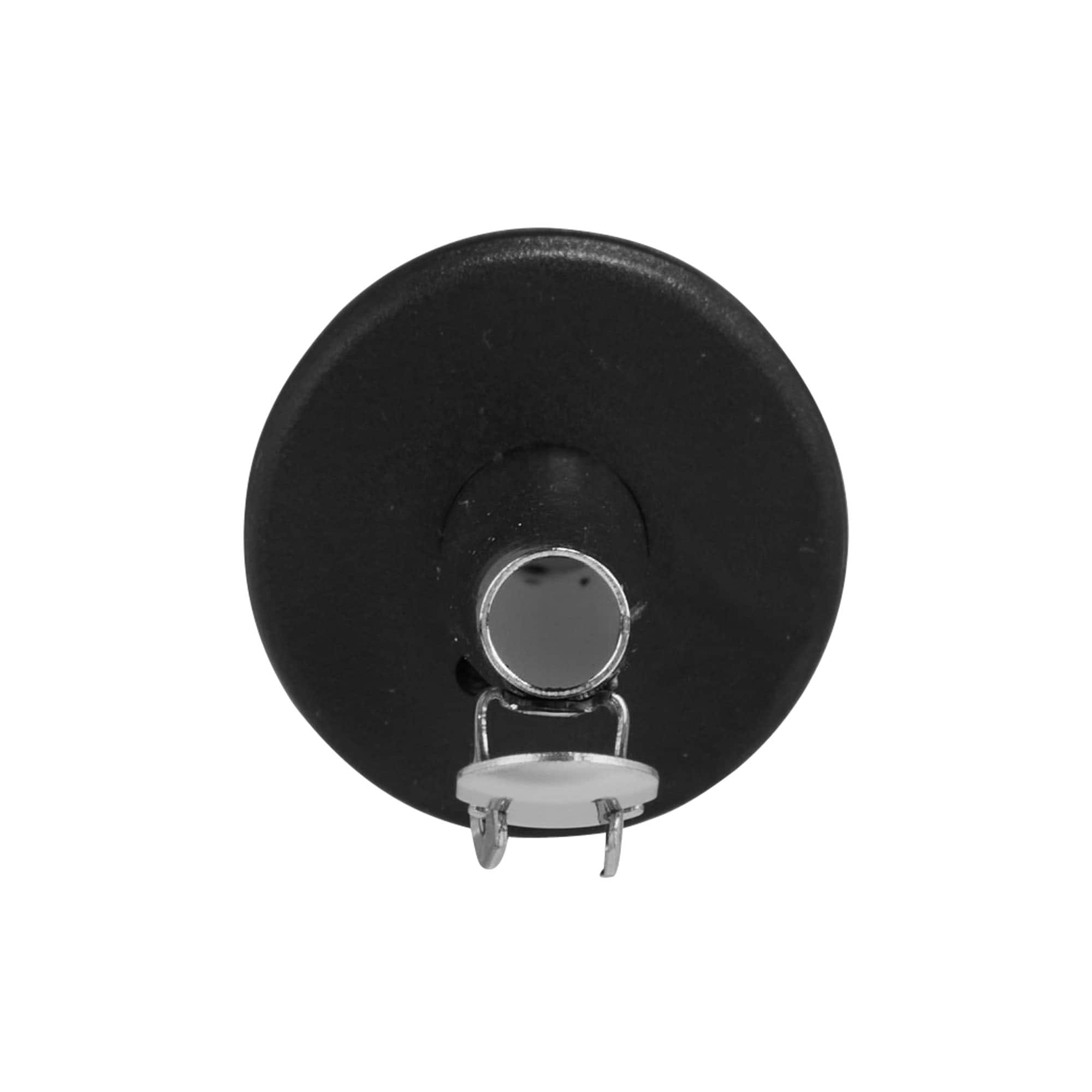 Flaskhällare Inox med metallspänne, rostfritt stål, silver