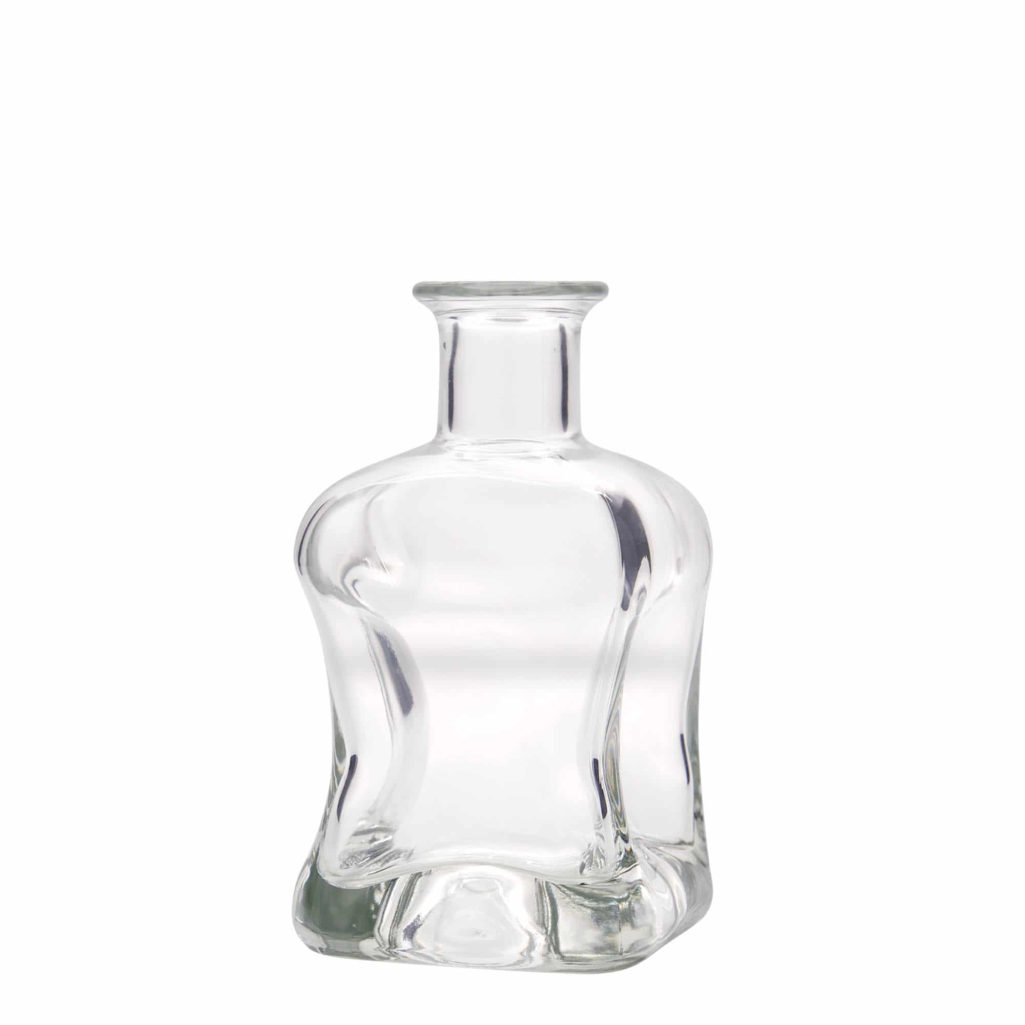 350 ml glasflaska 'Dublin', kvadratisk, öppning: kork