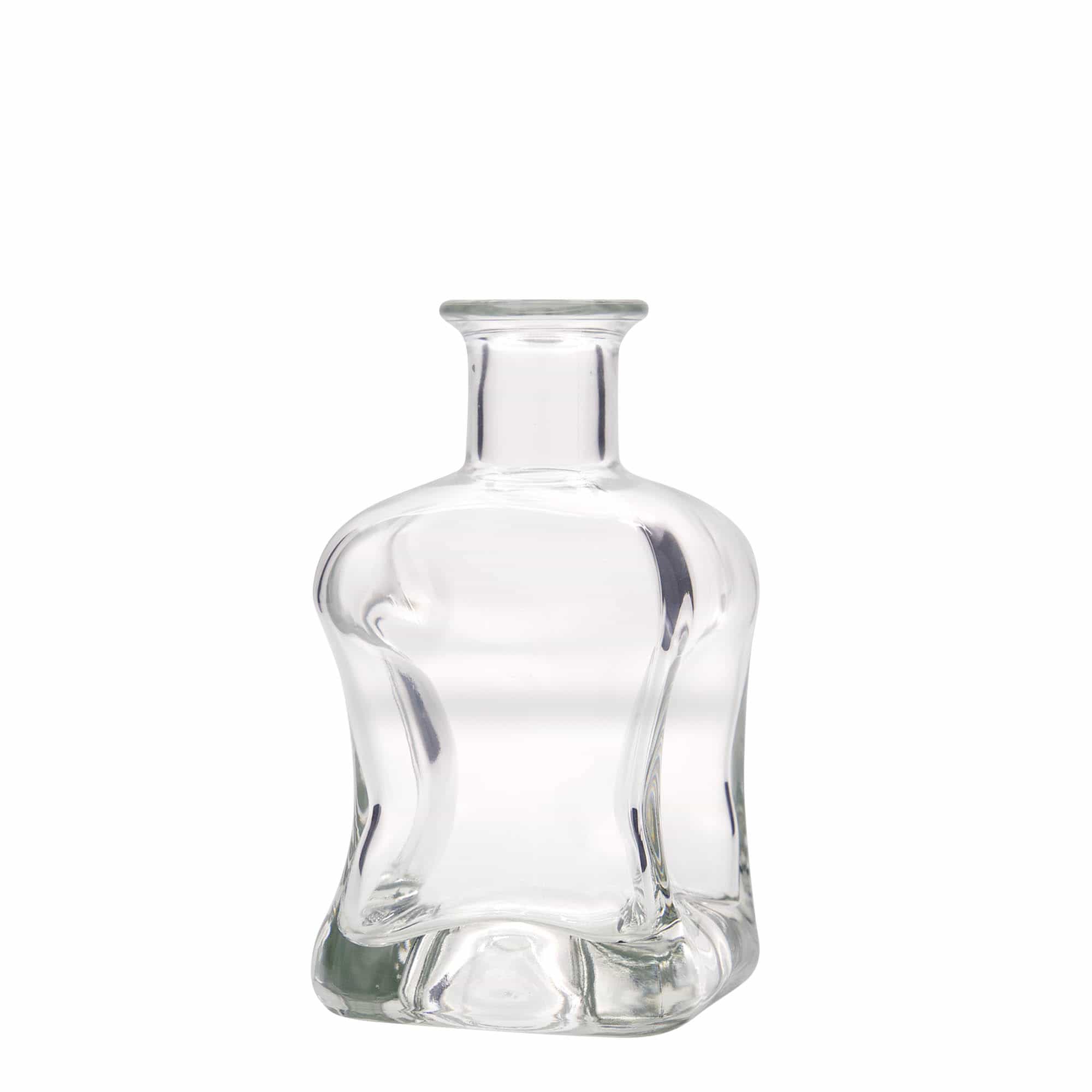 350 ml glasflaska 'Dublin', kvadratisk, öppning: kork