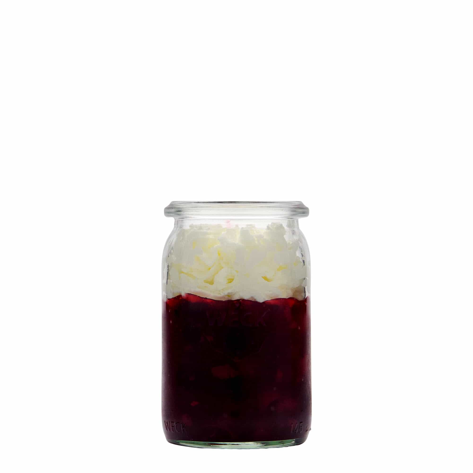 145 ml WECK cylinderburk, mynning: rund kant