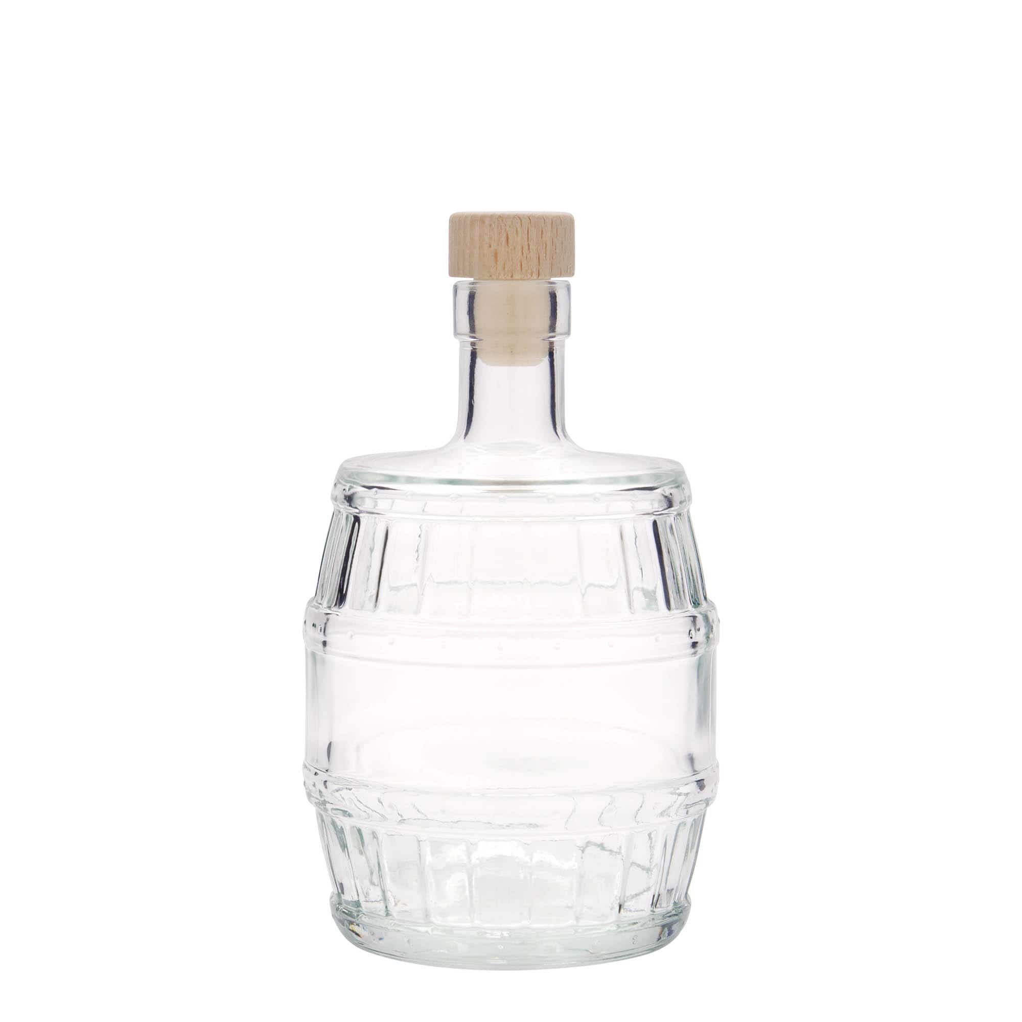 500 ml glasflaska 'Fat', mynning: kork