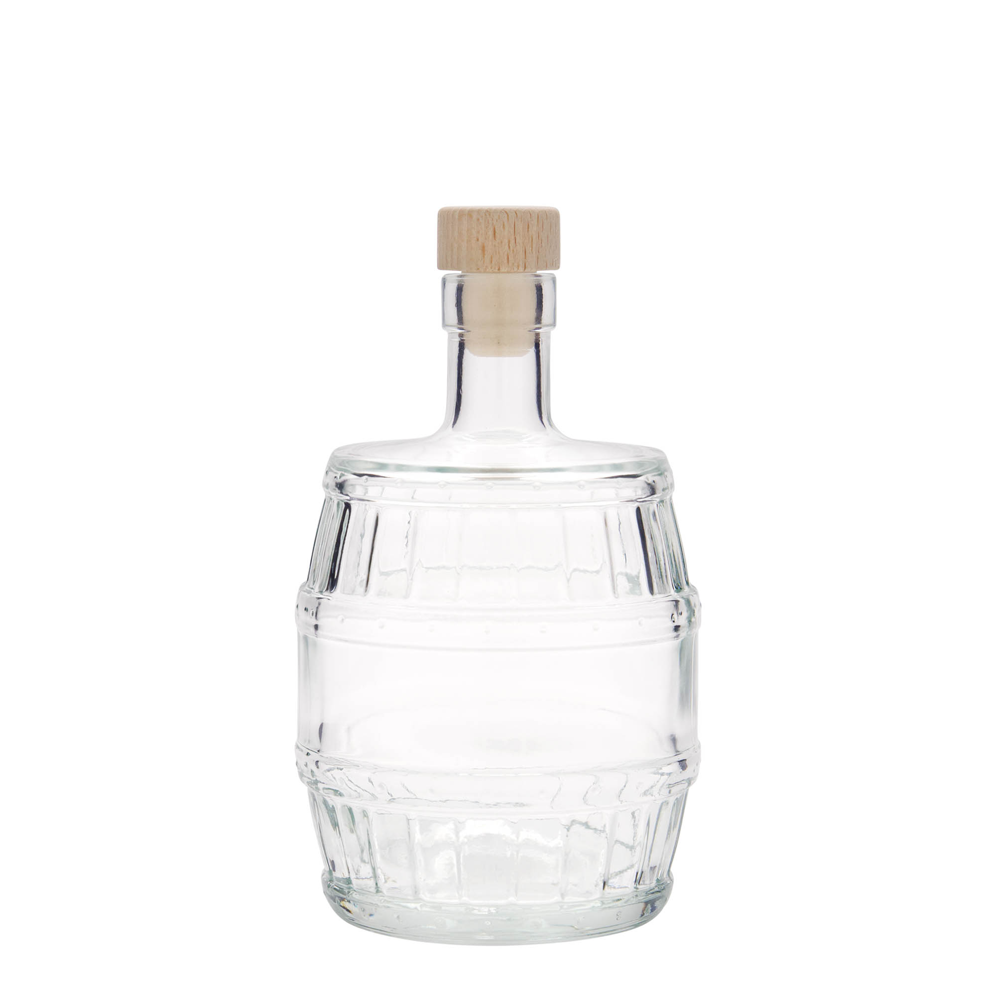 500 ml glasflaska 'Fats', mynning: kork