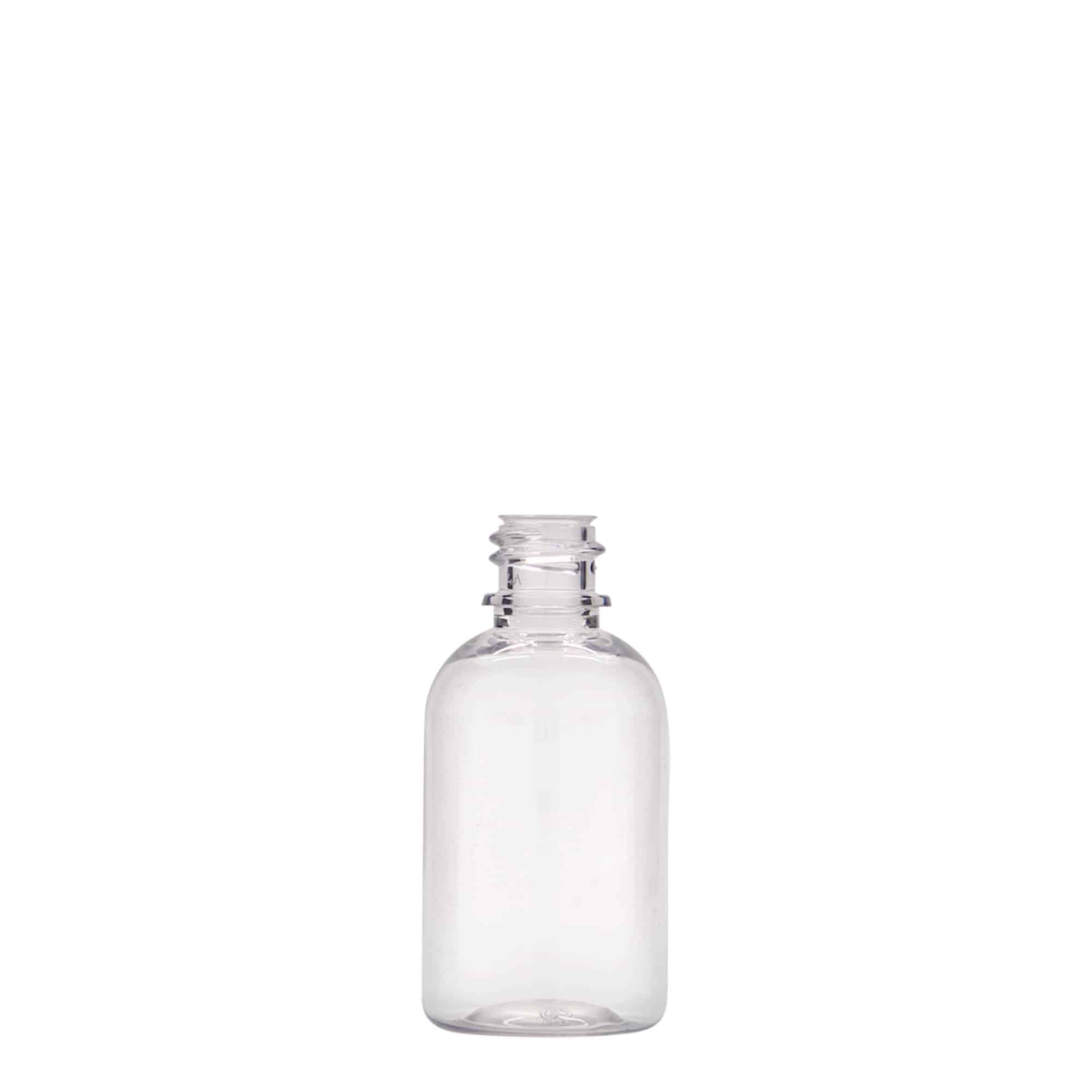 50 ml PET-medicinflaska 'Easy Living', plast, mynning: DIN 18