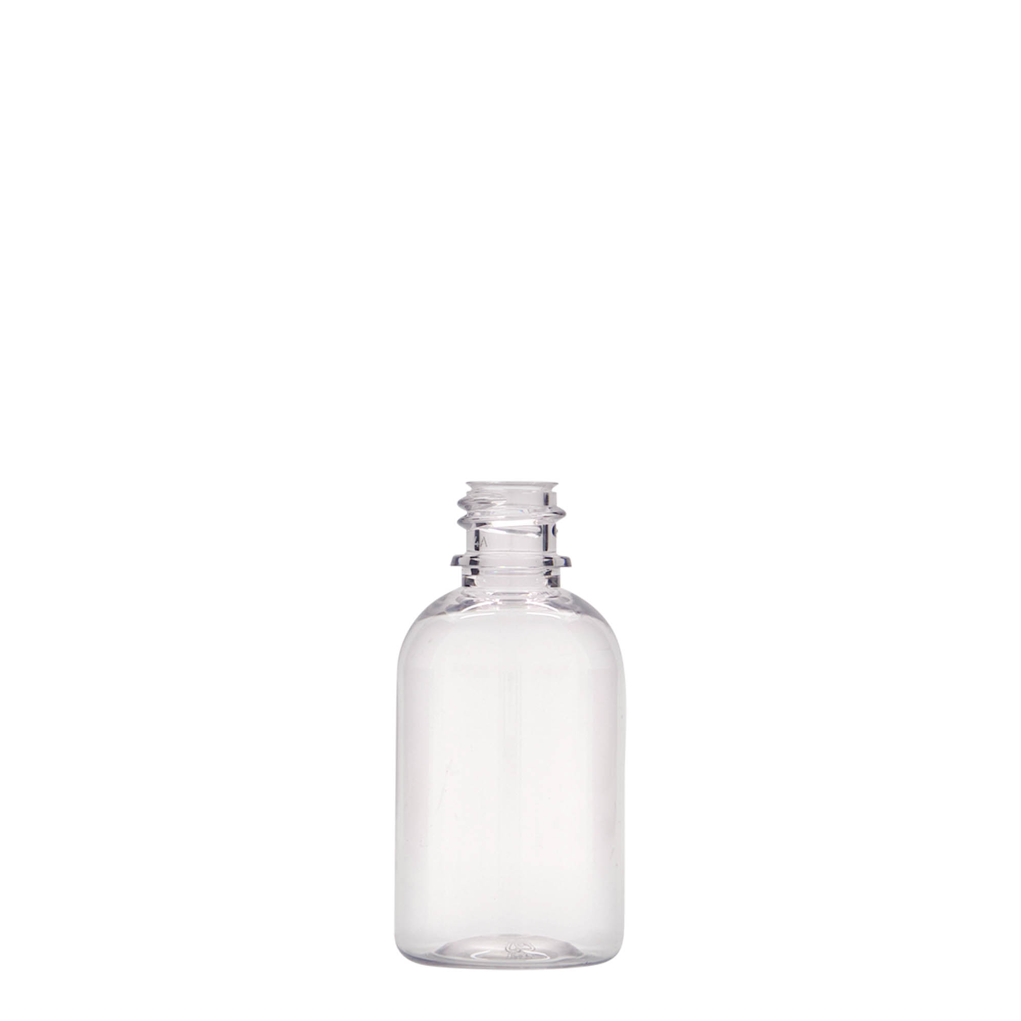 50 ml PET-medicinflaska 'Easy Living', plast, mynning: DIN 18