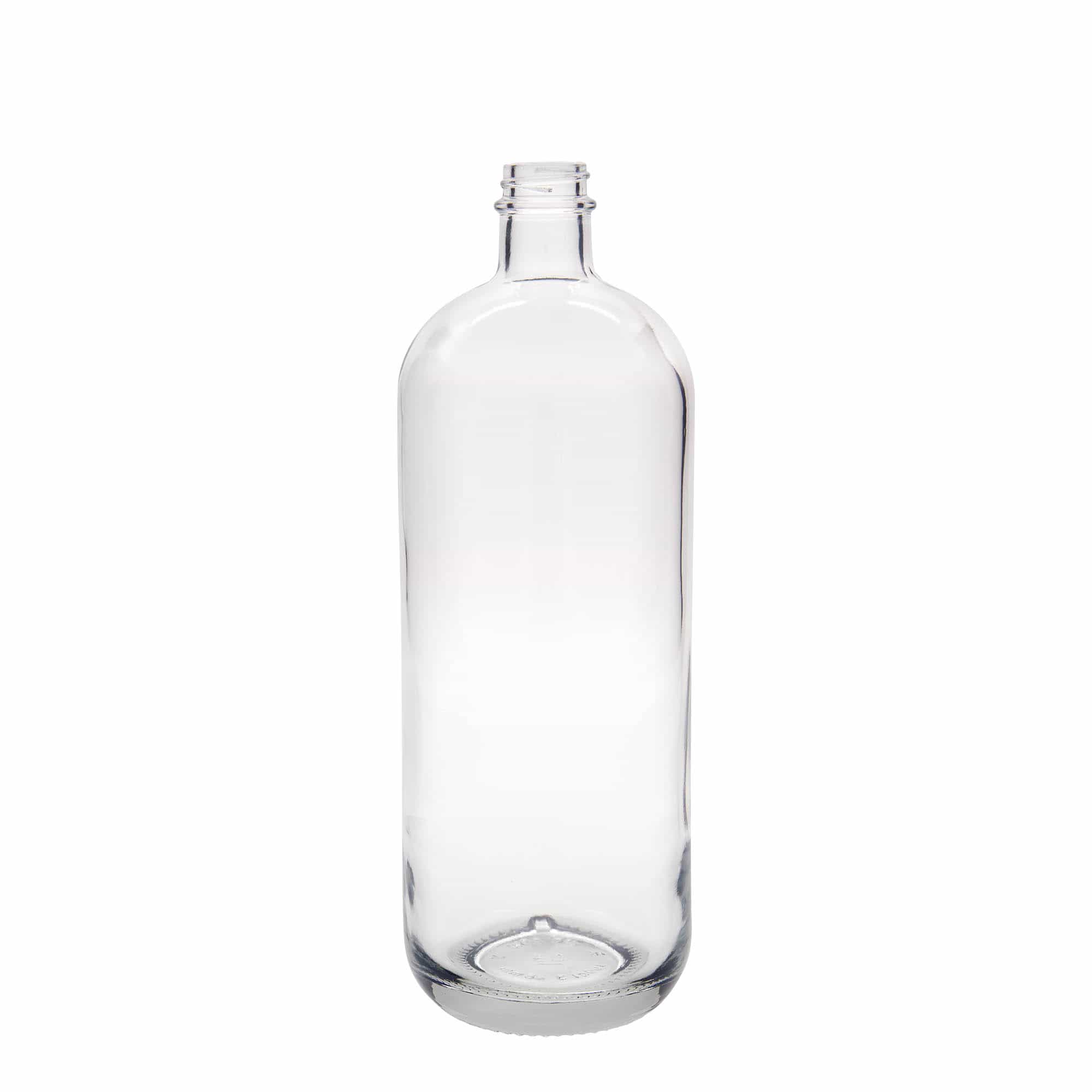 1000 ml glasflaska 'Lotto', mynning: GPI 28 1000 ml glasflaska 'Lotto', mynning: GPI 28