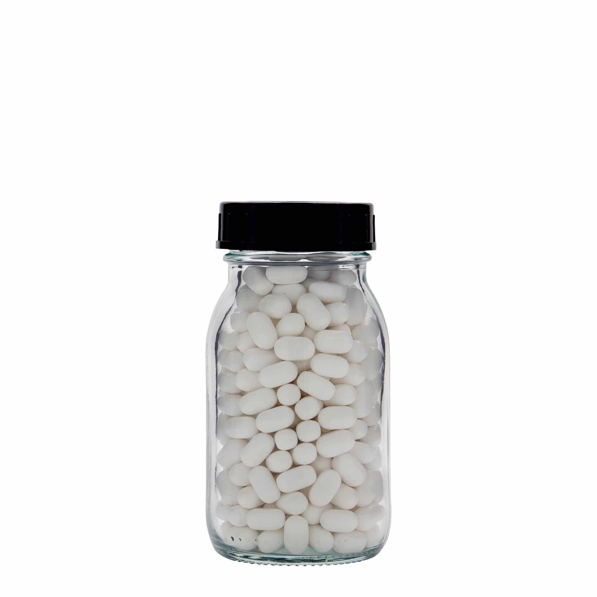 150 ml vid halsglas, öppning: DIN 45 150 ml vid halsglas, öppning: DIN 45