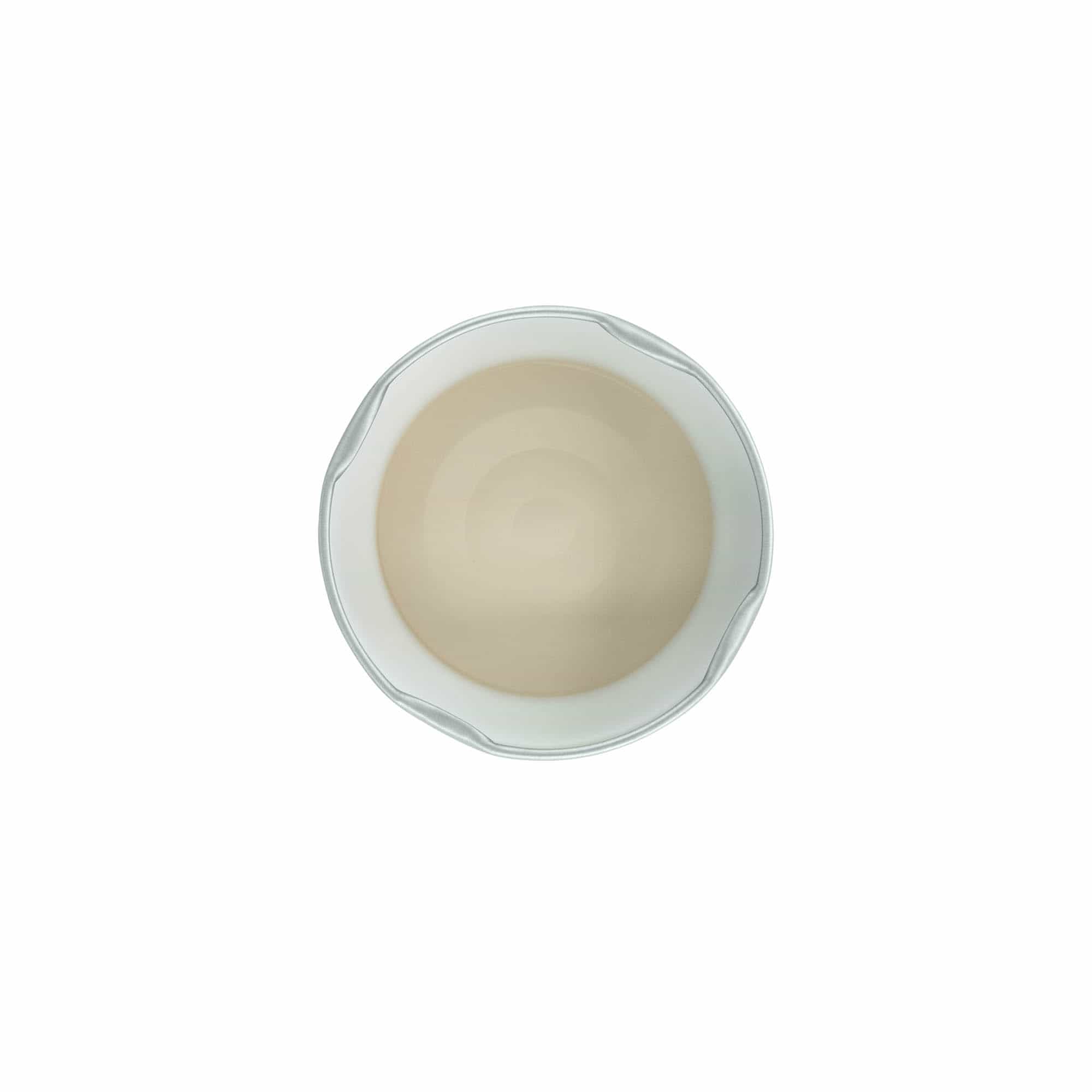 Deep-Twist-Off-kapsyl, bleckplåt, silver, för mynning: Deep-TO 63 Deep-Twist-Off-kapsyl, bleckplåt, silver, för mynning: Deep-TO 63