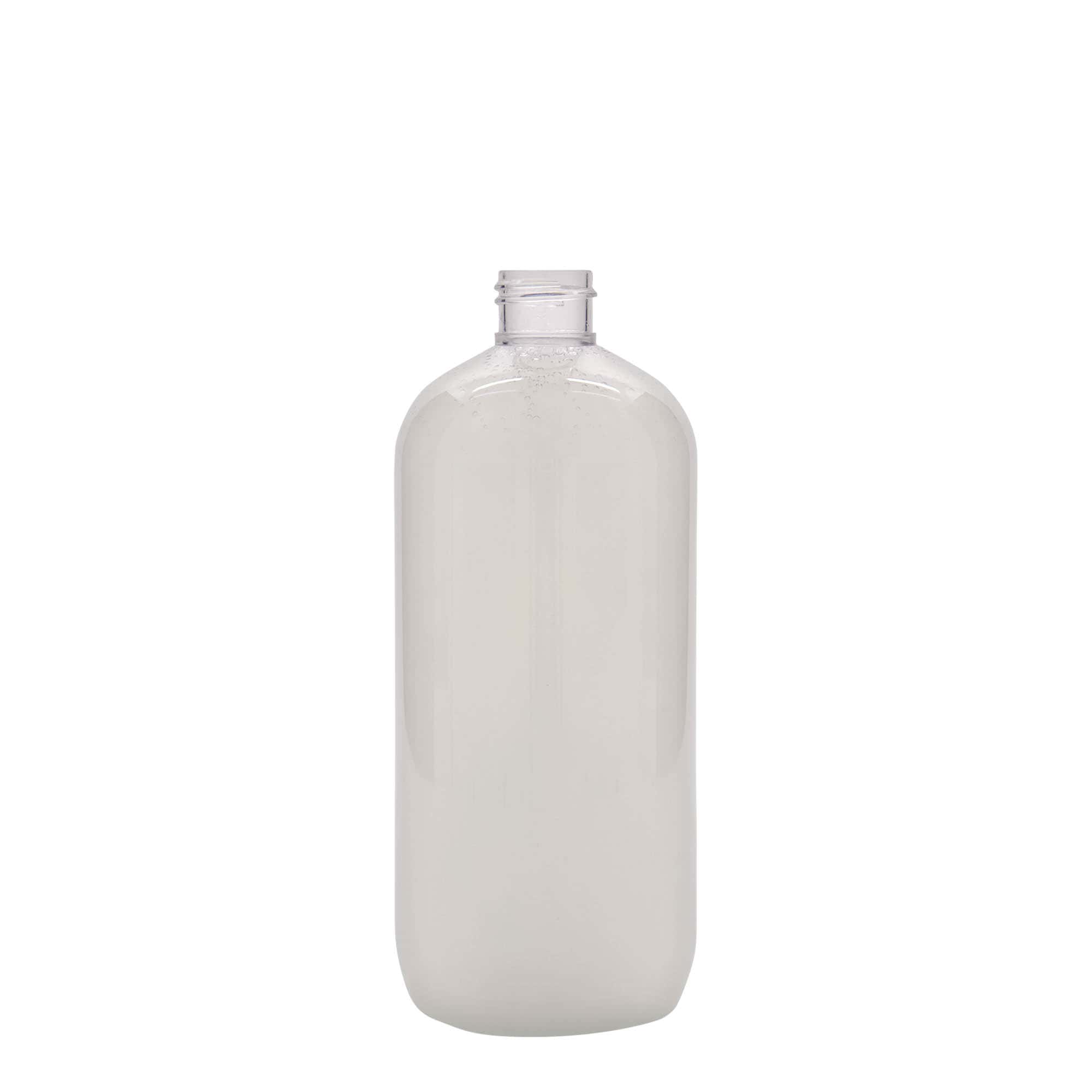 500 ml PET-flaska 'Boston', plast, öppning: 24/410 500 ml PET-flaska 'Boston', plast, öppning: 24/410