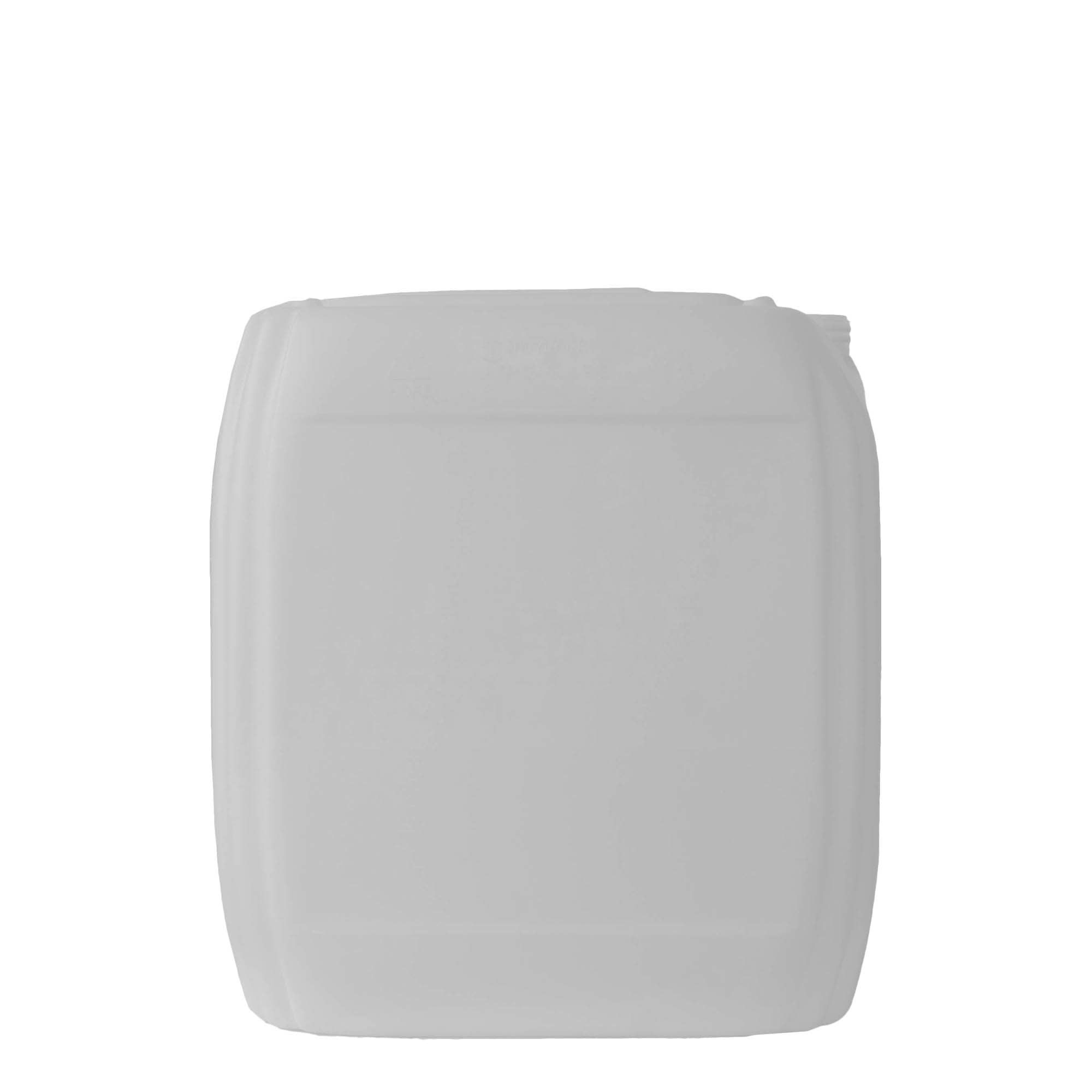 30 l dunk, rektangulär, HDPE, natur, mynning: ND 60