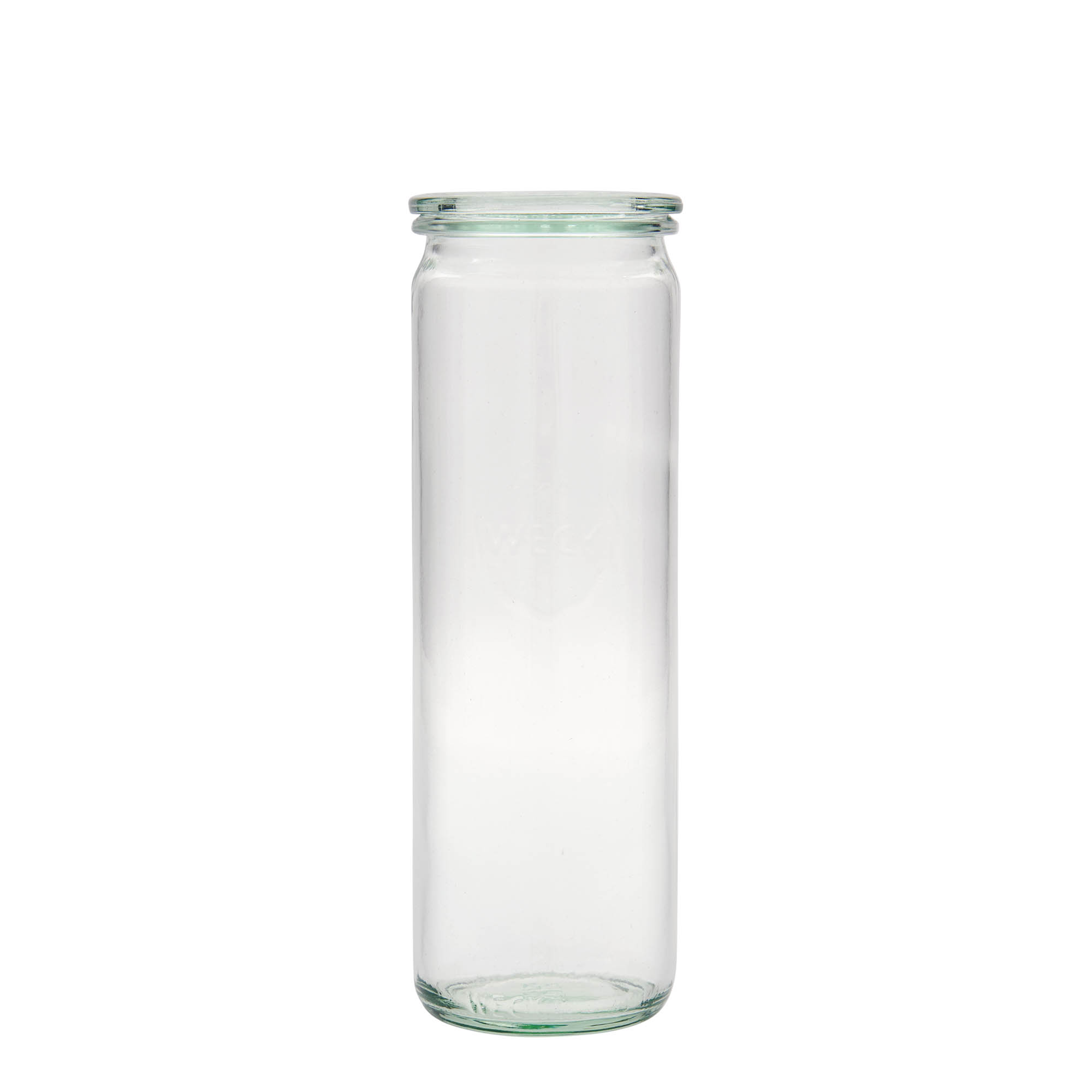6x 600 ml WECK-cylinderglas med glaslock RR 60