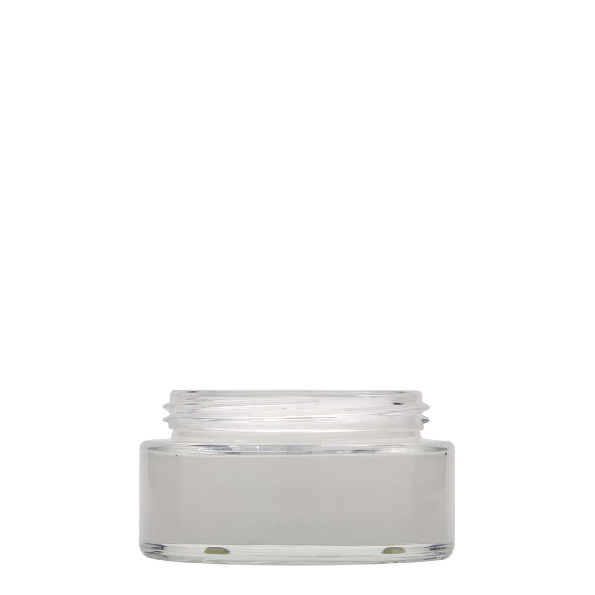 100 ml burk 'Clear Edition', glas, öppning: skruvlock