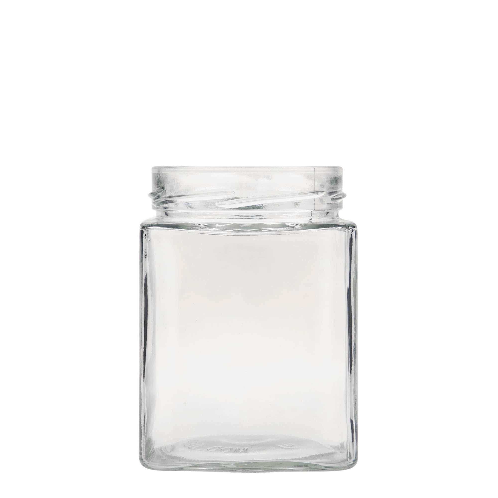 580 ml fyrkantig burk 'Ikarus', mynning: deep twist off (DTO 82) 580 ml fyrkantig burk 'Ikarus', mynning: deep twist off (DTO 82)