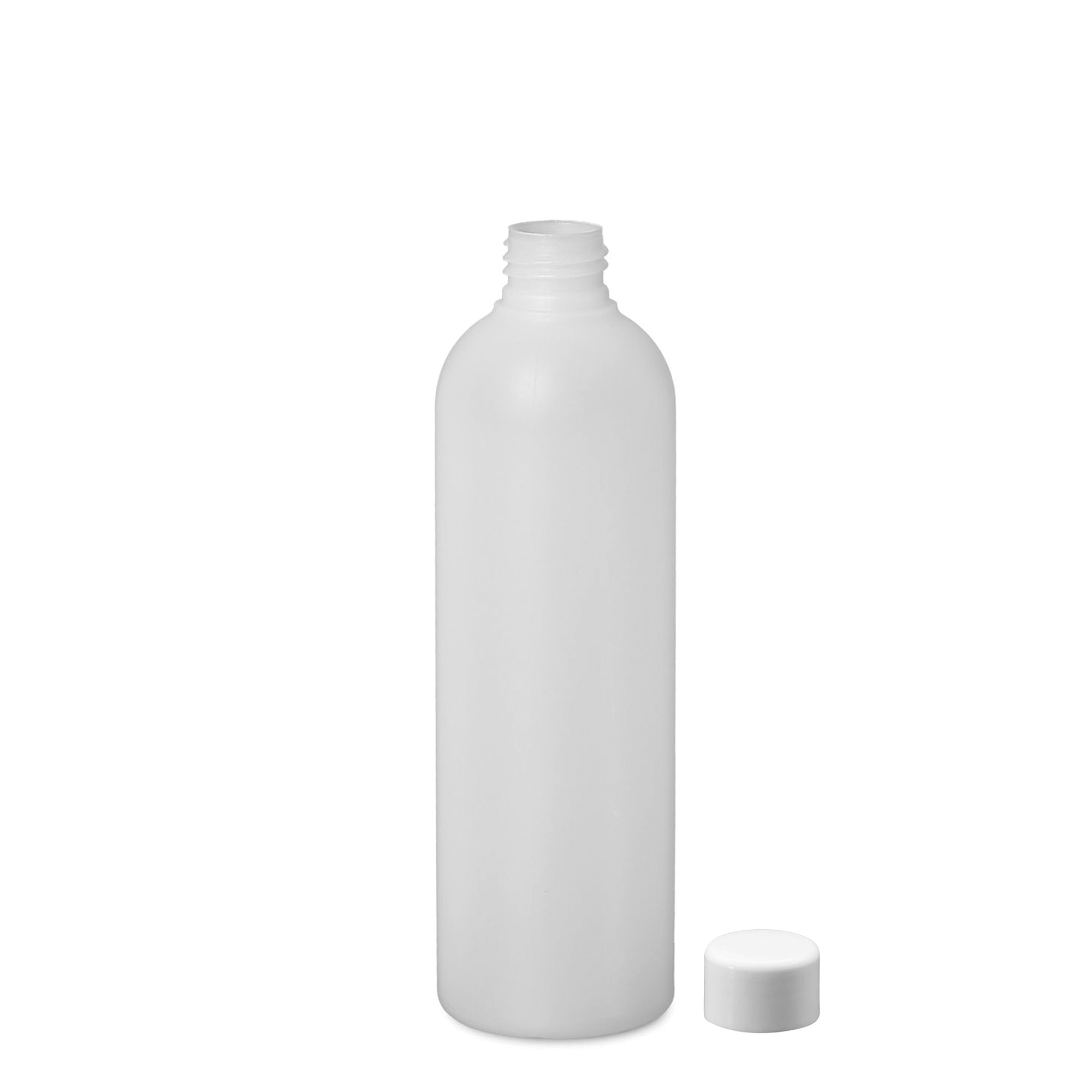 300 ml plastflaska 'Tuffy', HDPE, natur, mynning: 24/410