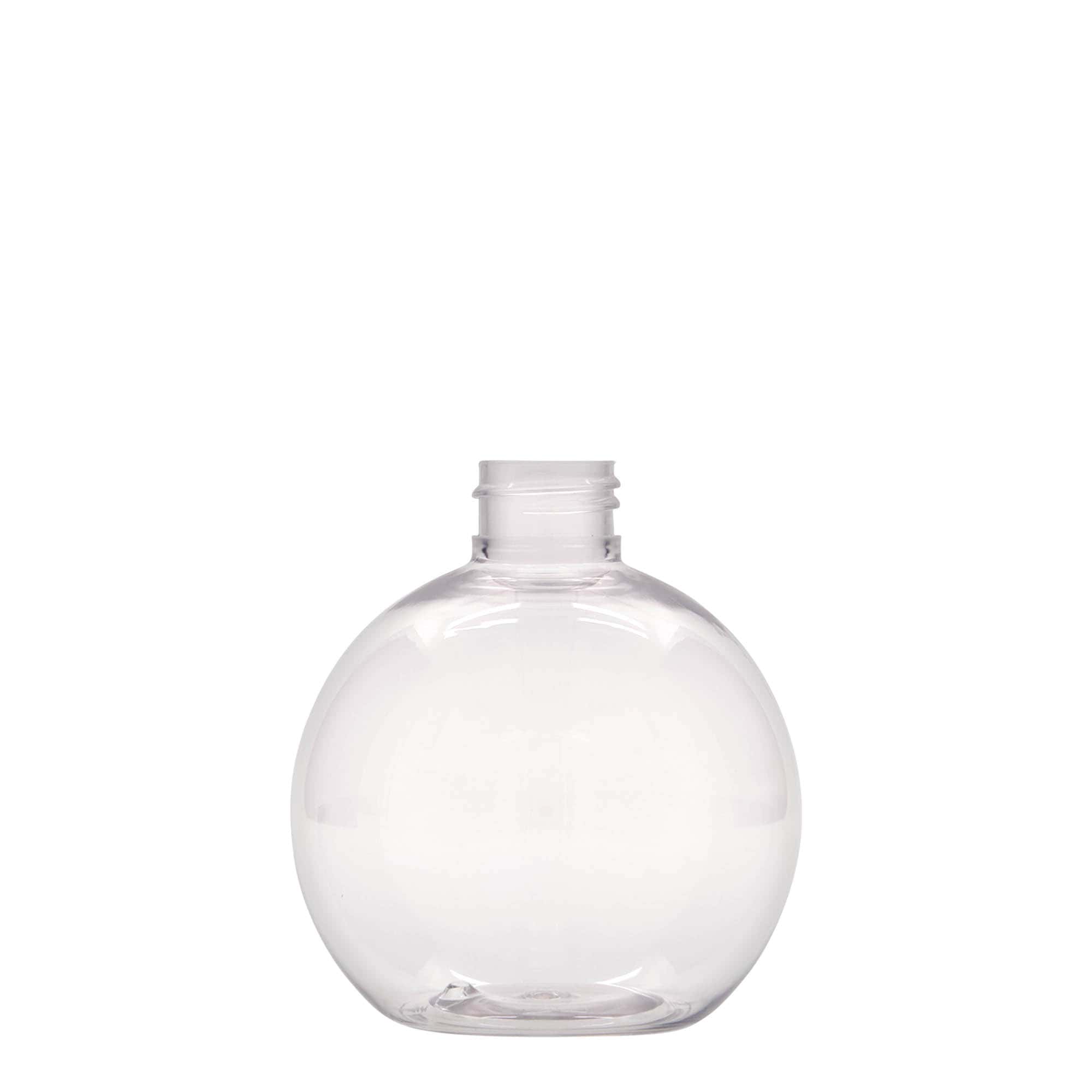 250 ml PET-flaska 'Perry', rund, plast, mynning: GPI 24/410