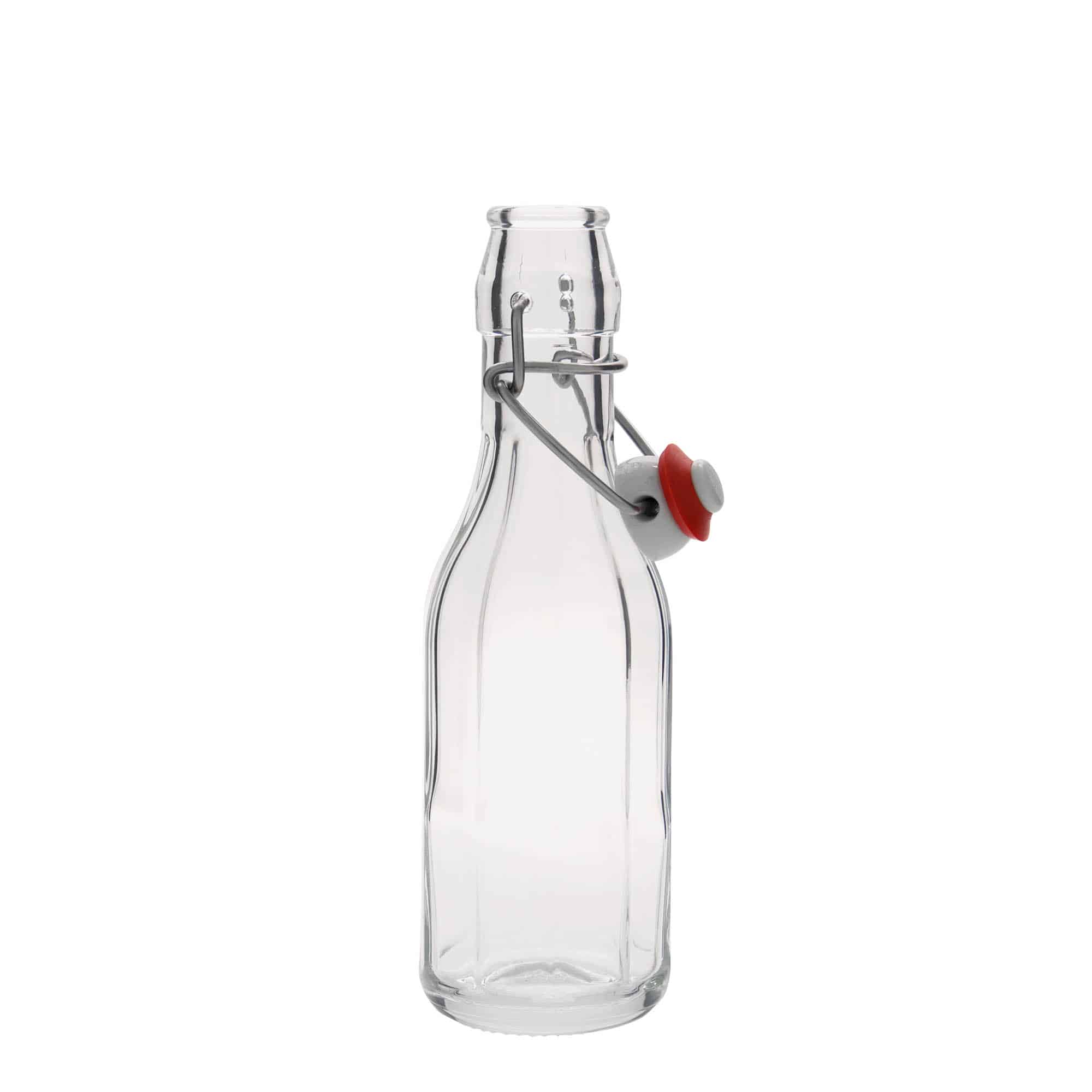 250 ml glasflaska 'Bravo', tiokantig, mynning: patentkork