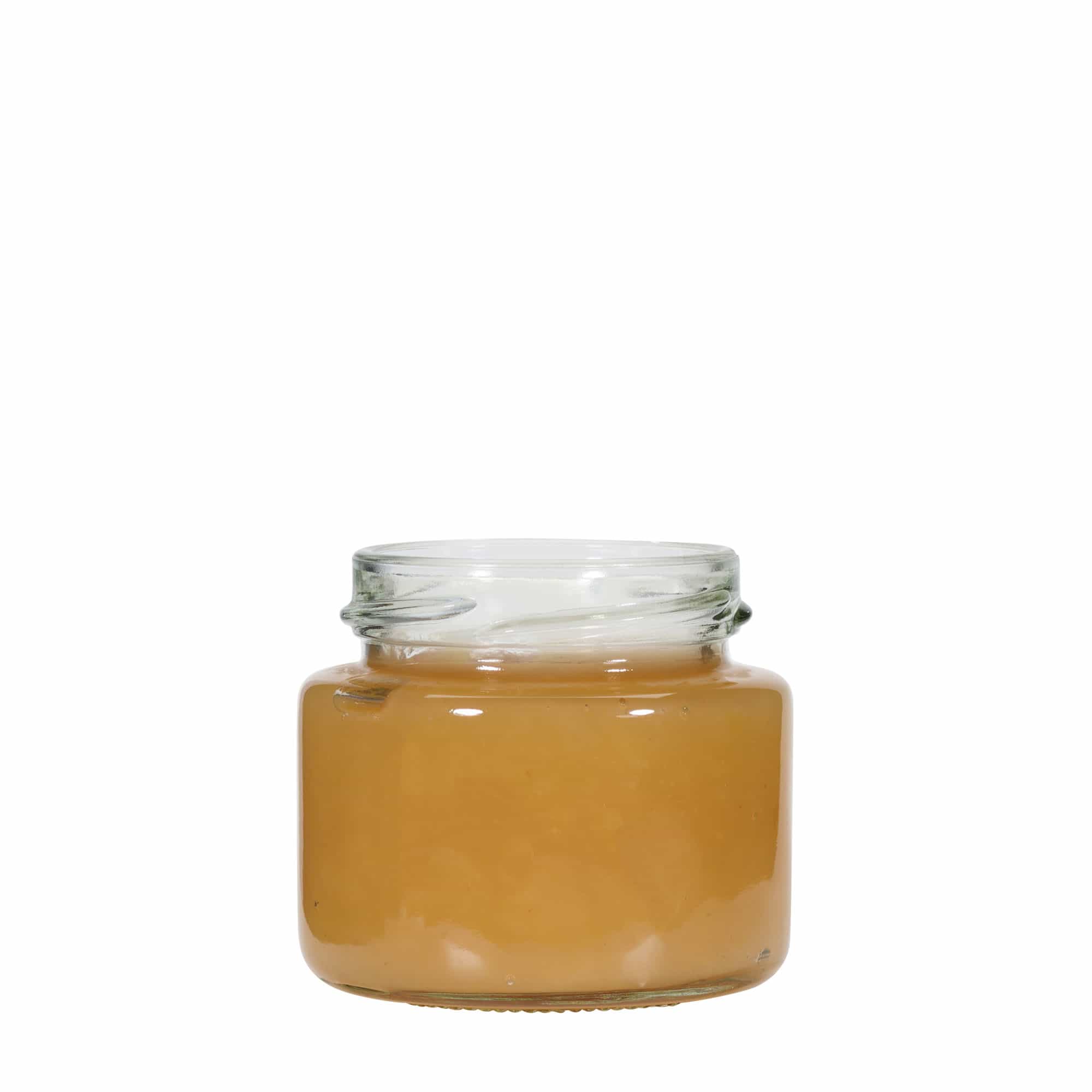 110 ml rund glasburk, mynning: Twist-Off (TO 53)