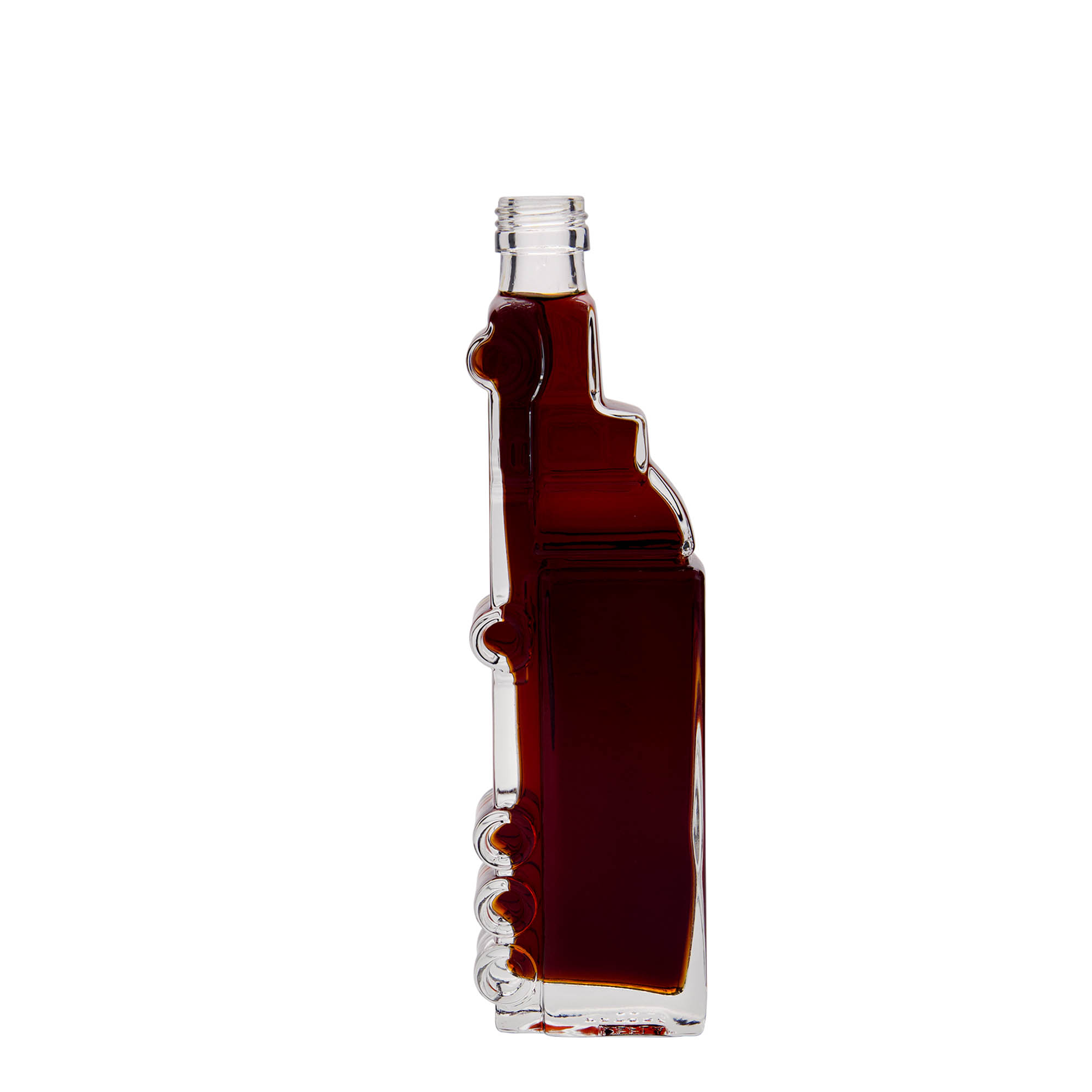 200 ml glasflaska 'Lastbil', mynning: PP 25