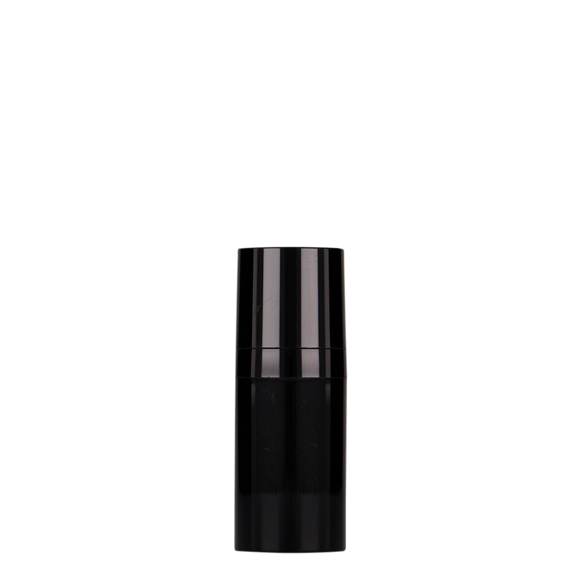 15 ml Airless-dispenser 'Micro', PP-plast, svart