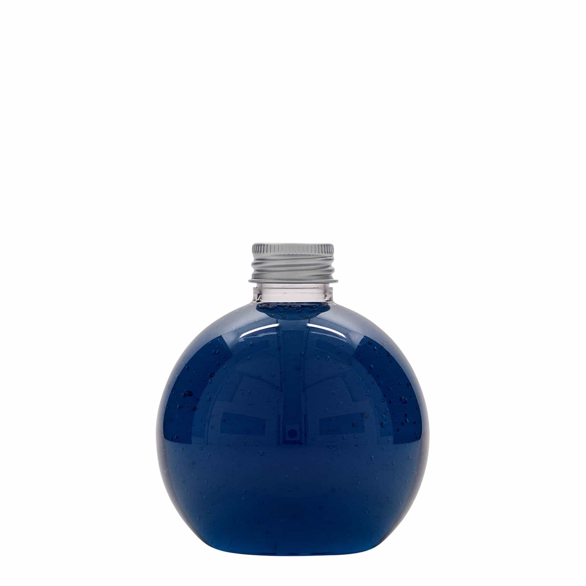250 ml PET-flaska 'Perry', rund, plast, mynning: 24/410