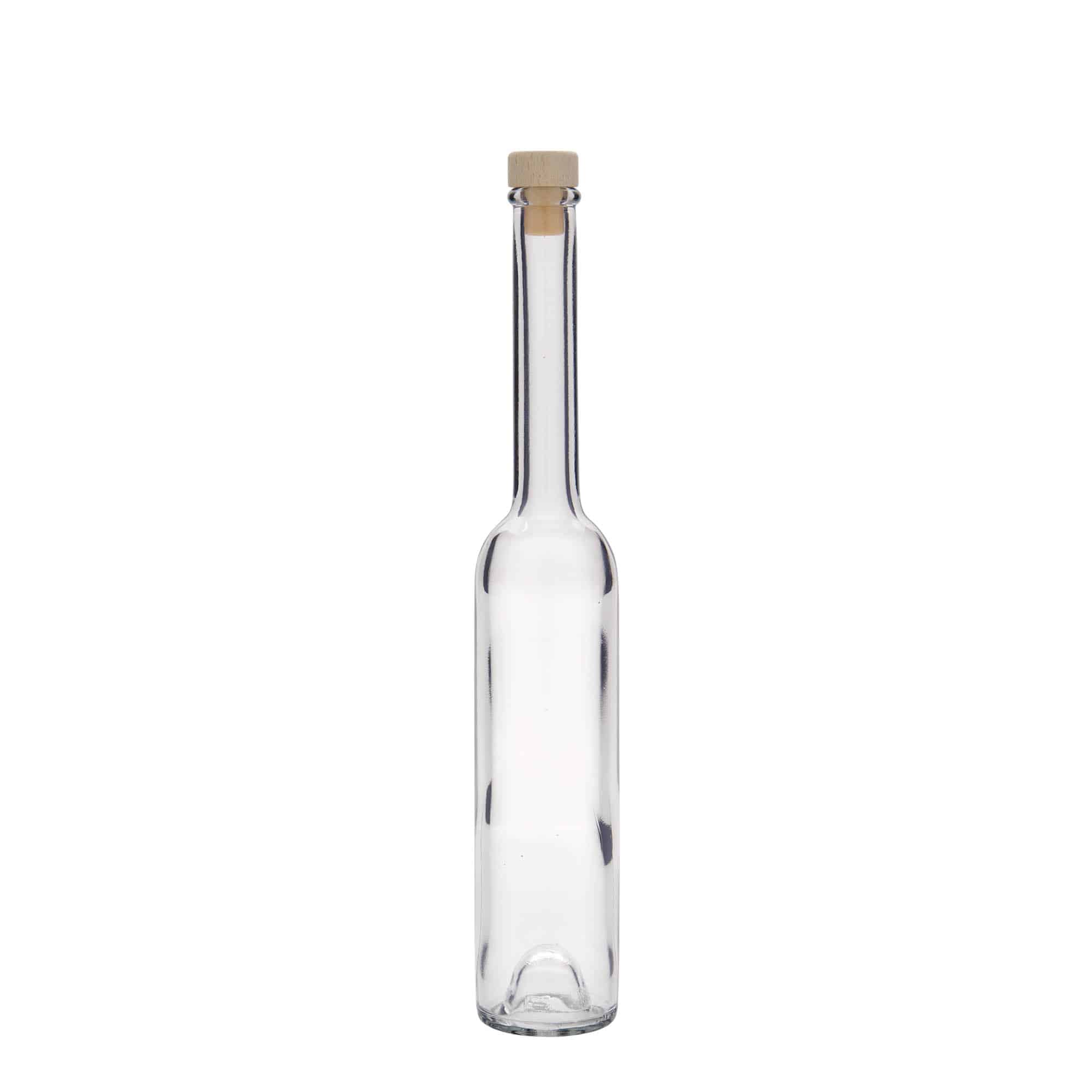 100 ml glasflaska 'Platina', mynning: kork