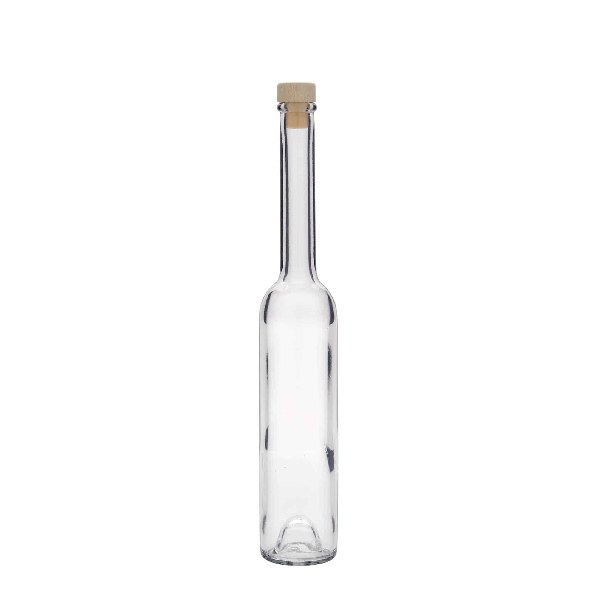 100 ml glasflaska 'Platina', öppning: kork