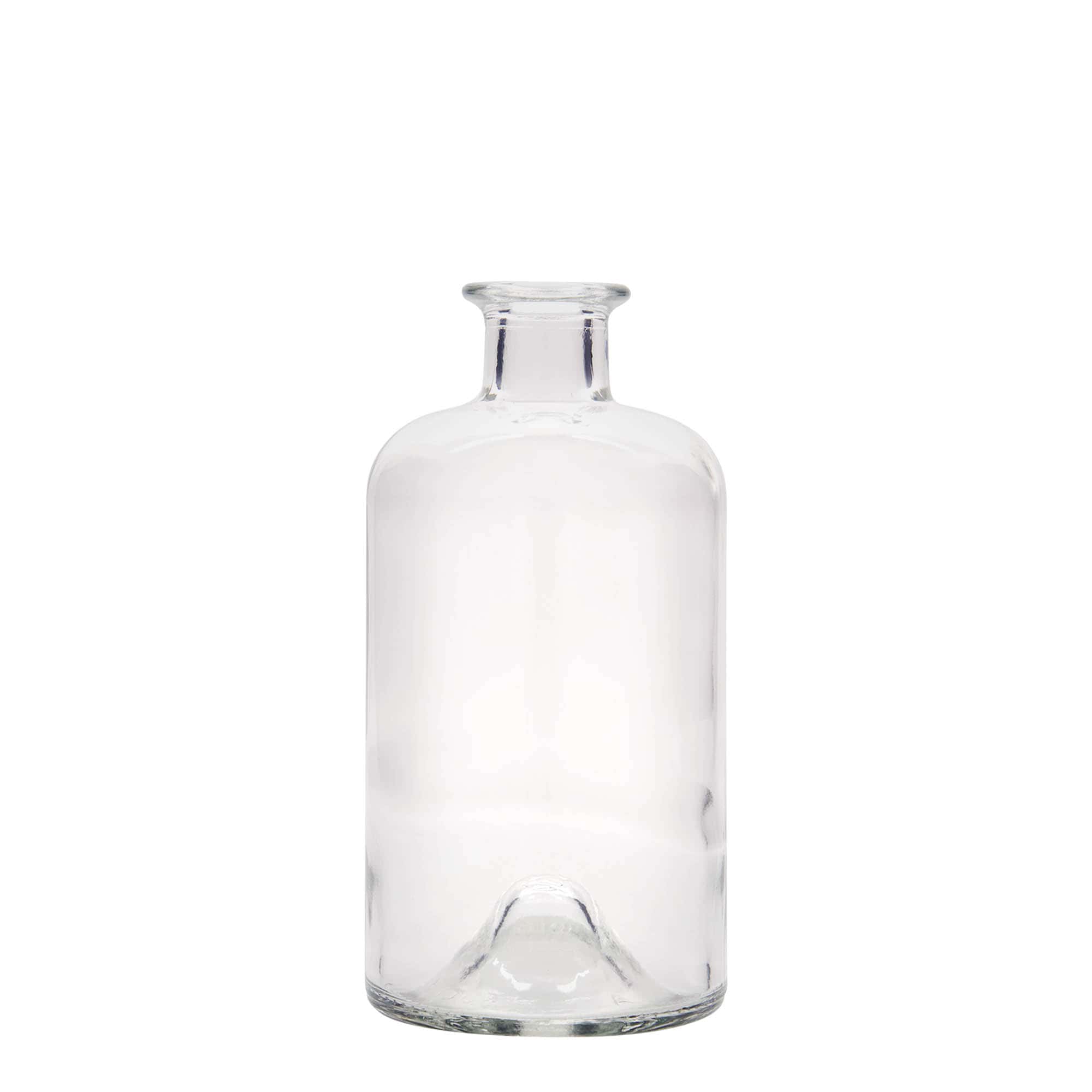 500 ml apoteksglasflaska 'Doktor', mynning: kork
