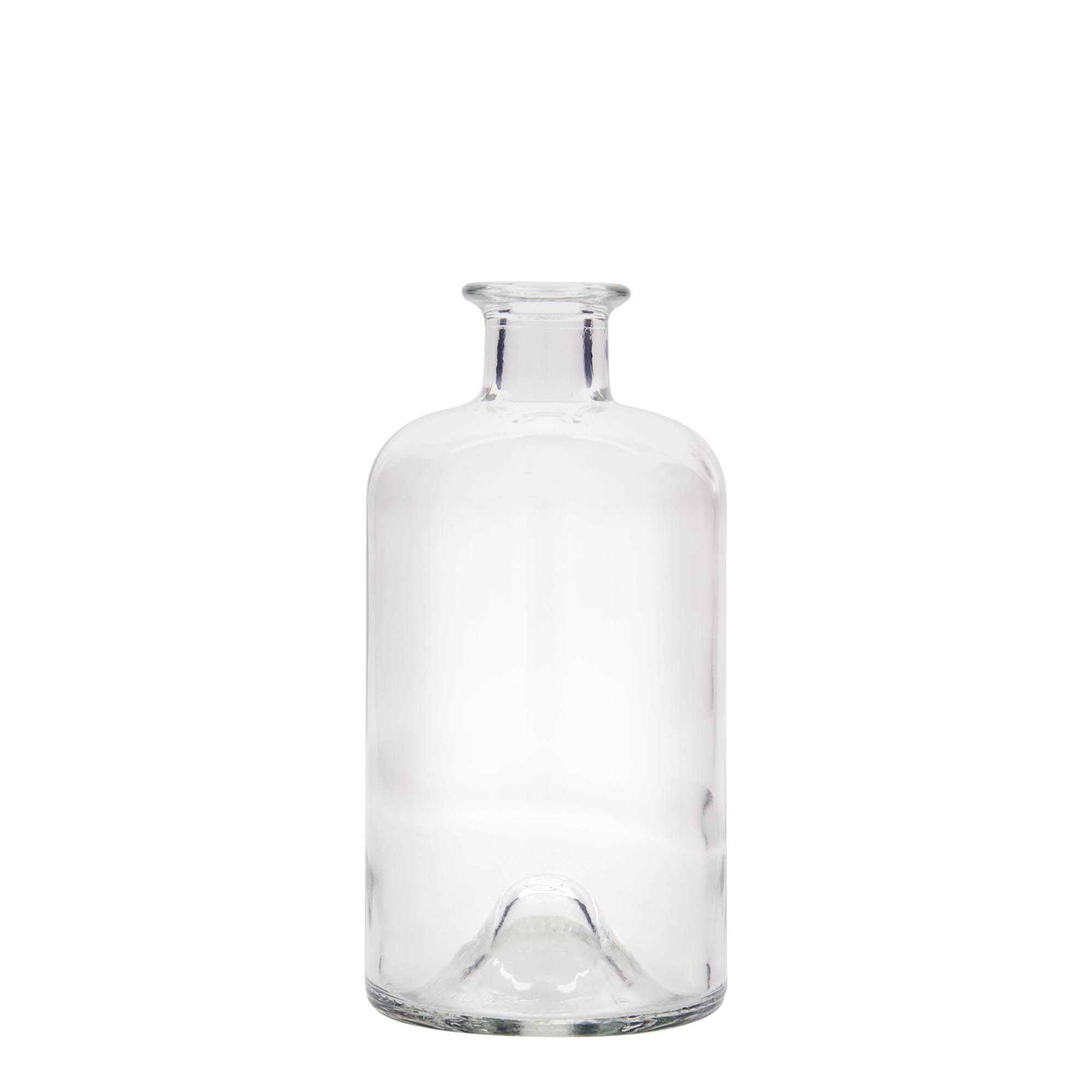 500 ml glasflaska apotekare 'Doktor', öppning: kork 500 ml glasflaska apotekare 'Doktor', öppning: kork