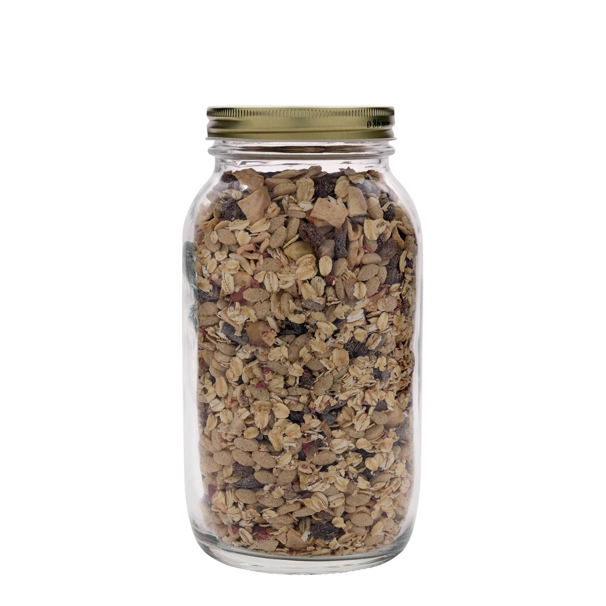 1 500 ml glas 'Quattro Stagioni', öppning: skruvlock 1 500 ml glas 'Quattro Stagioni', öppning: skruvlock