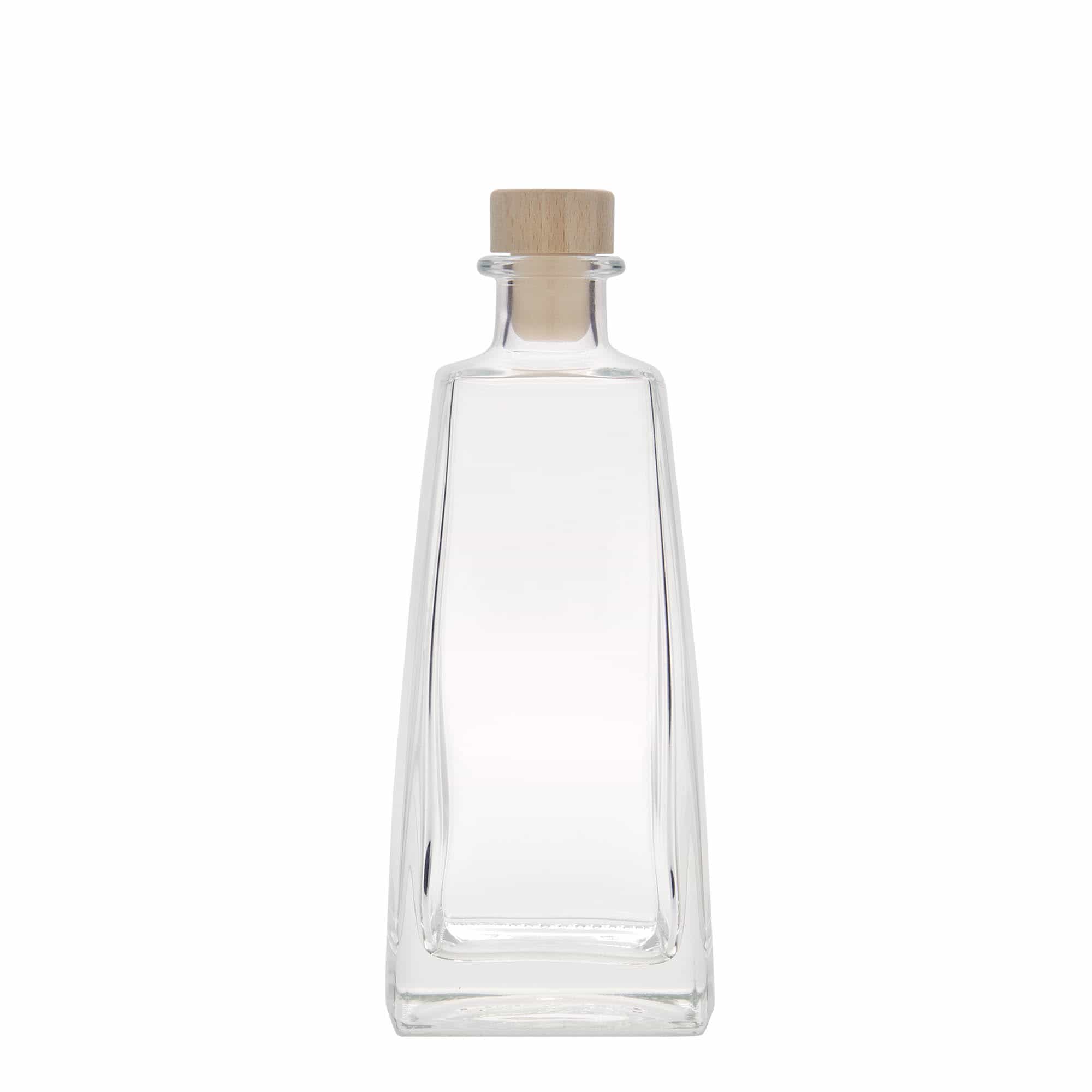 350 ml glasflaska 'Timmy', rektangulär, öppning: kork