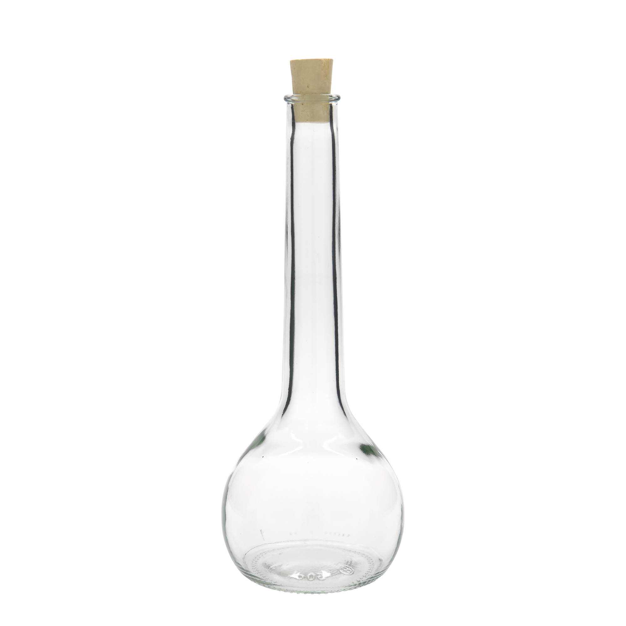 500 ml glasflaska 'Tulipano', öppning: kork 500 ml glasflaska 'Tulipano', öppning: kork