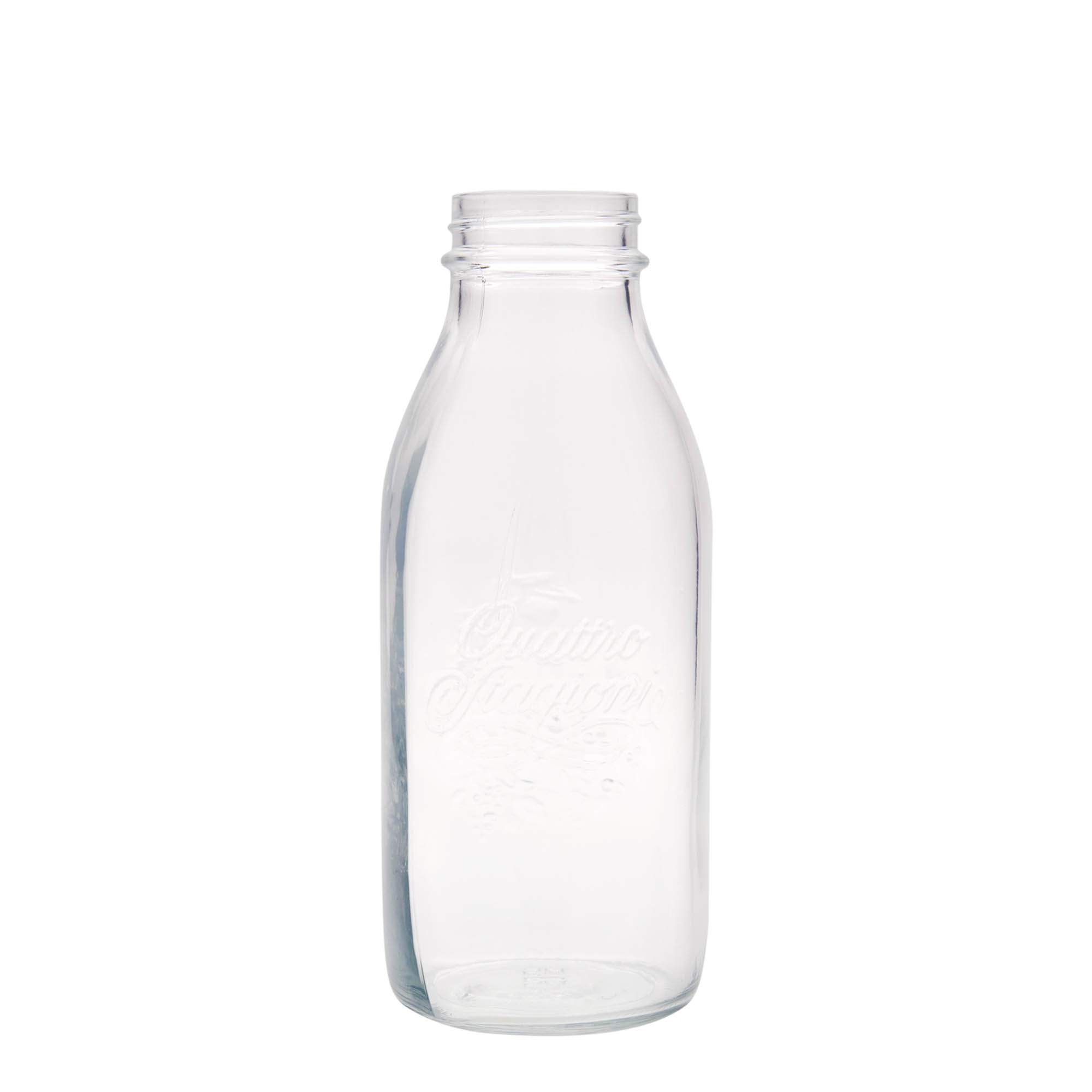 1 000 ml glasflaska 'Quattro Stagioni', mynning: skruvlock