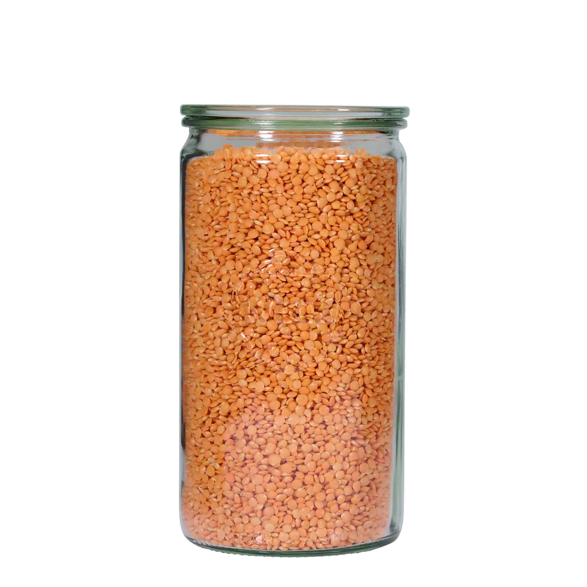 1,575 ml WECK-cylinderglas, öppning: rund kant