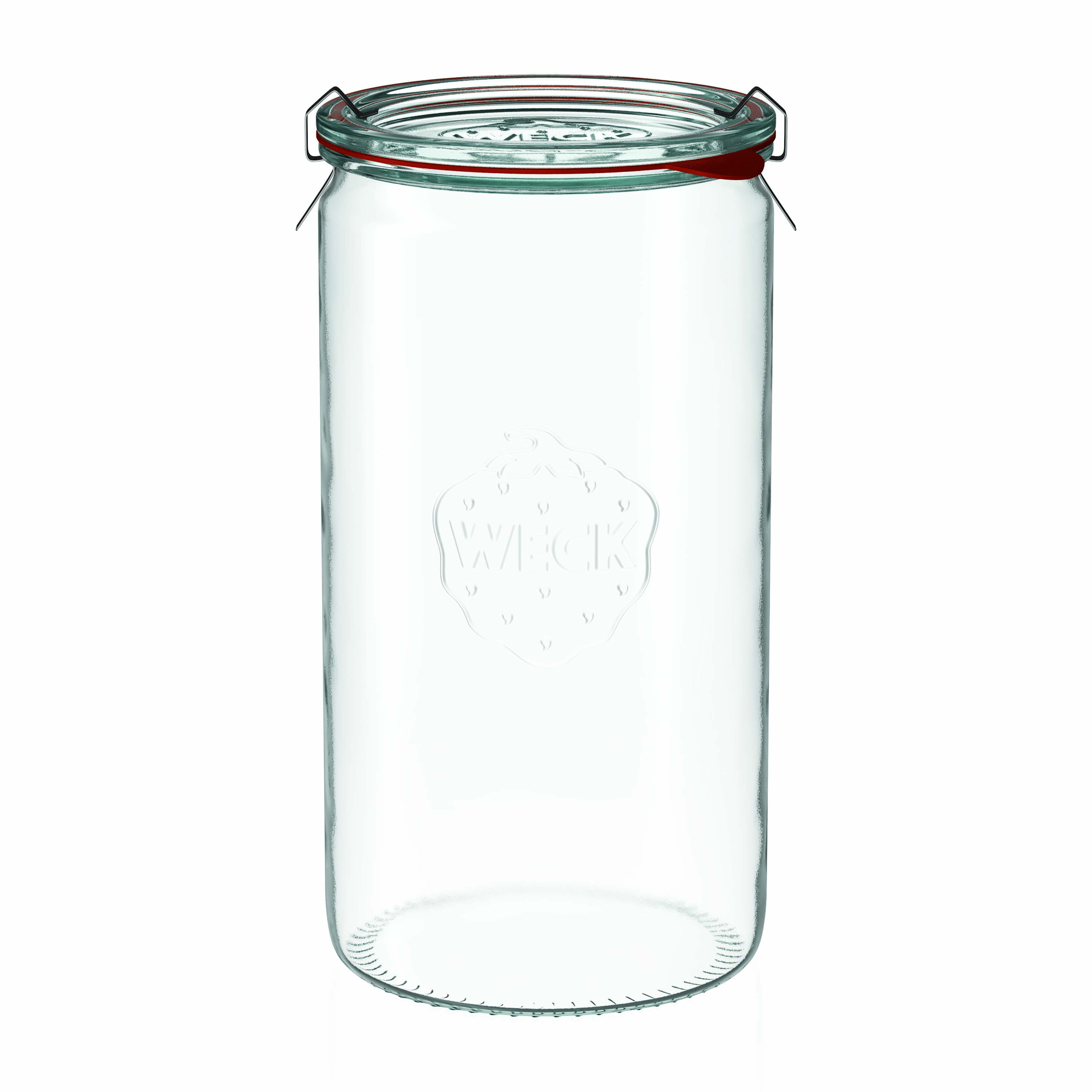 1,575 ml WECK-cylinderglas, öppning: rund kant