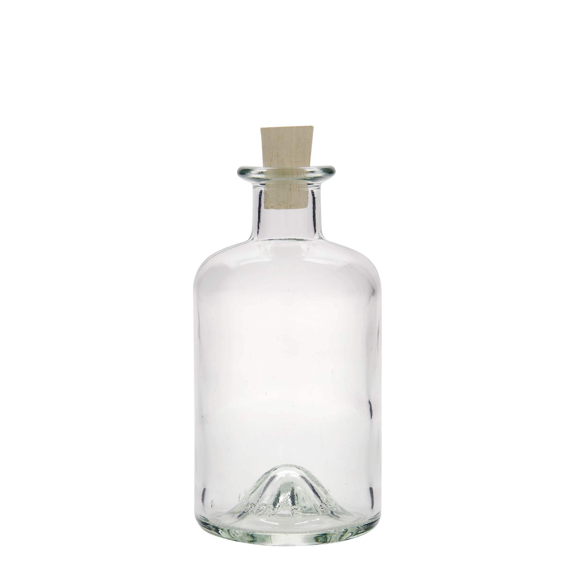 350 ml glasflaska apotekare, mynning: kork