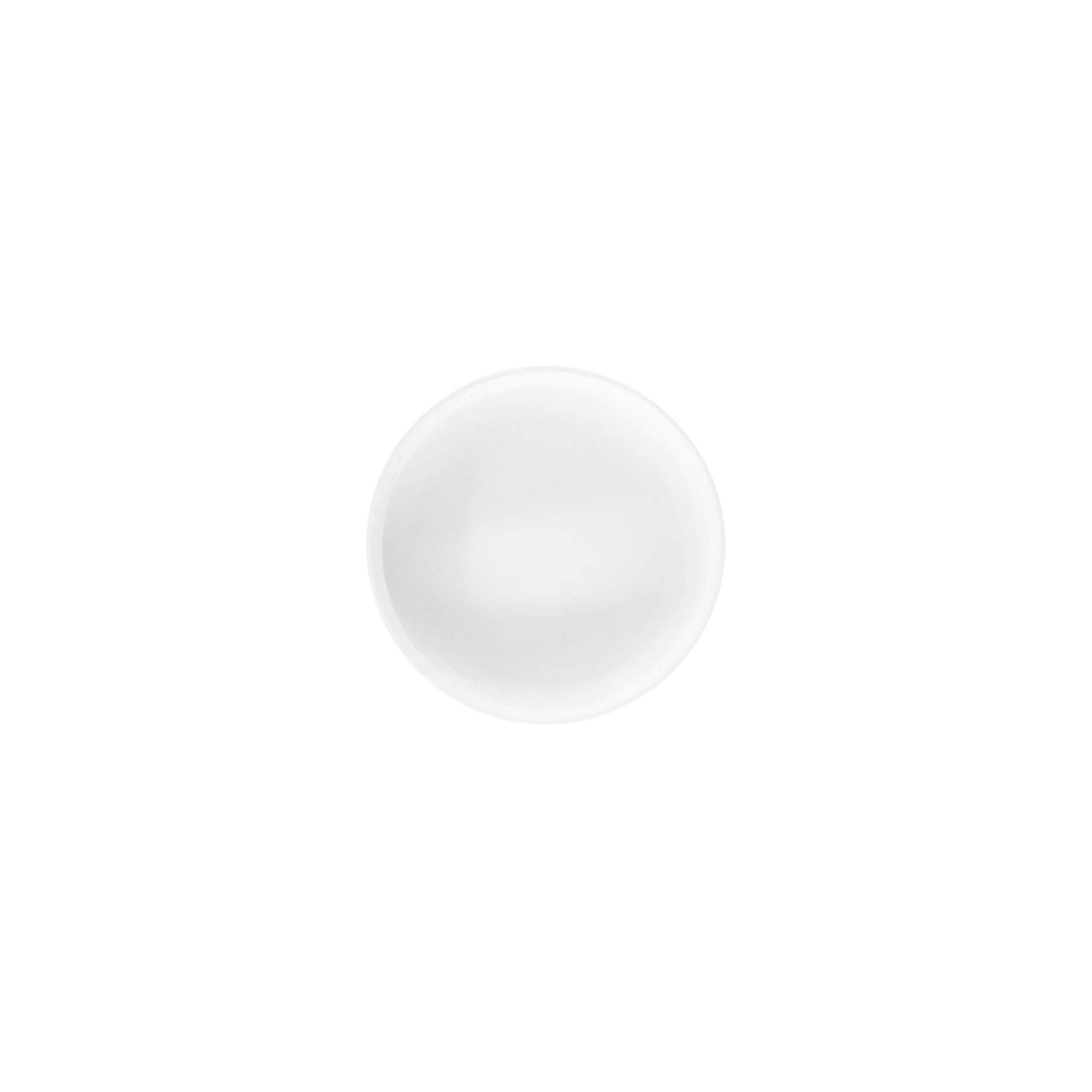 Skruvlock 'White Line' 6 ml, PP-plast, vit