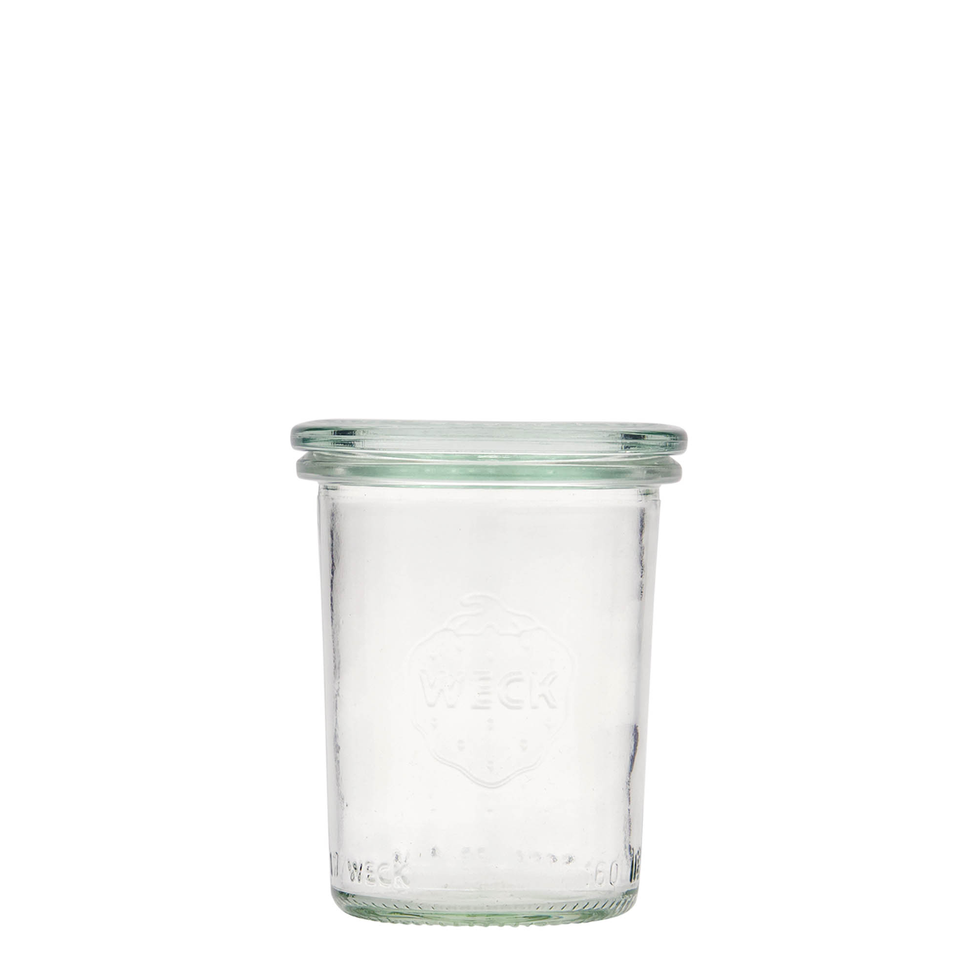 160 ml WECK-sturzglas, mynning: rund kant