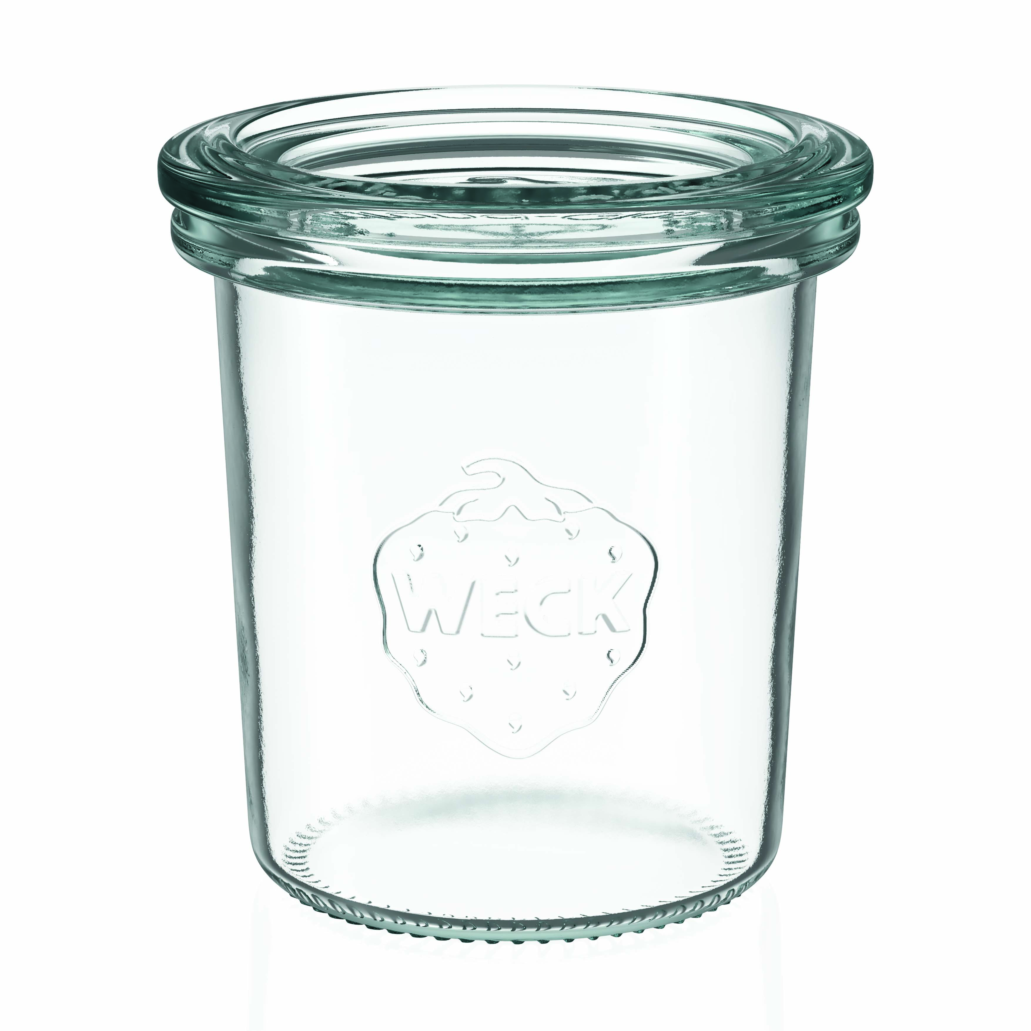 160 ml WECK-sturzglas, mynning: rund kant