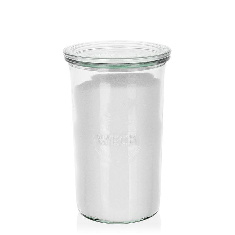 1 000 ml WECK cylindrisk burk, mynning: rund kant