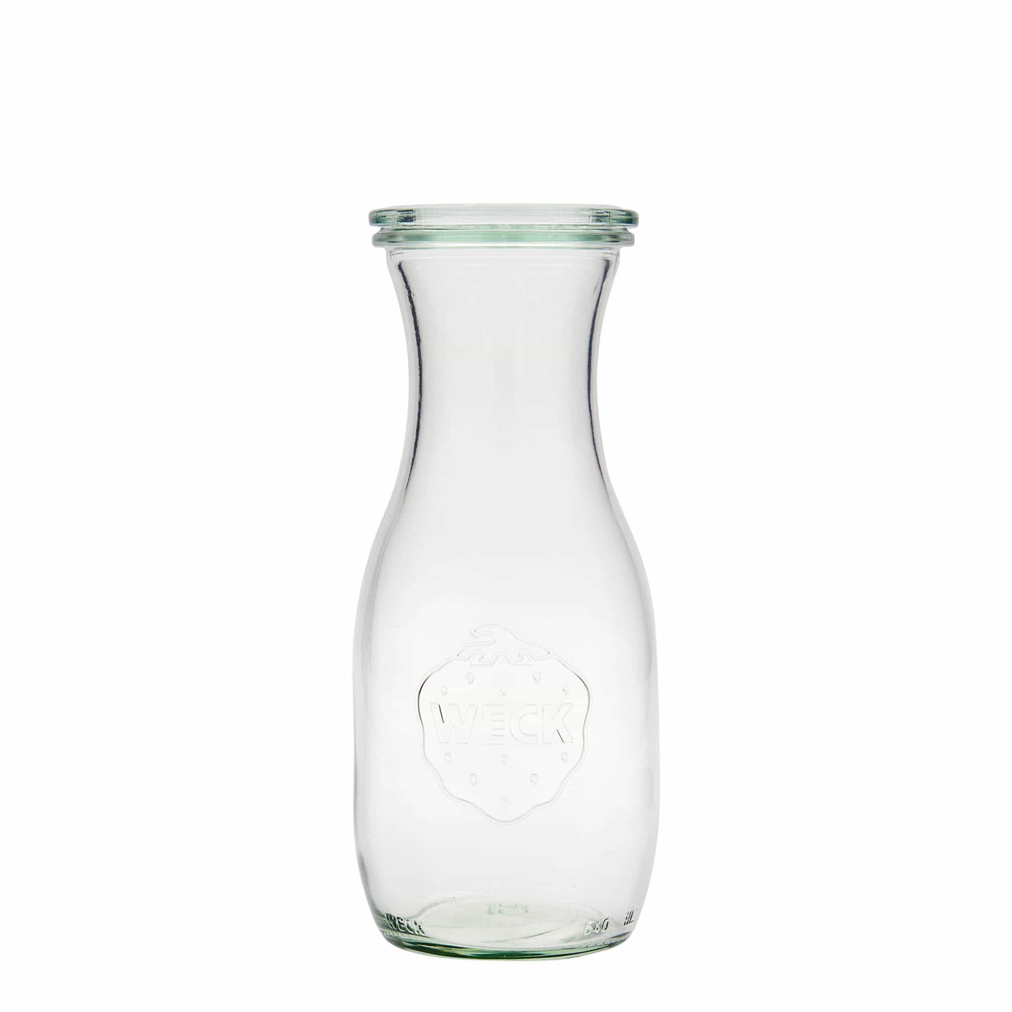 500 ml WECK-saftflaska, mynning: rund kant