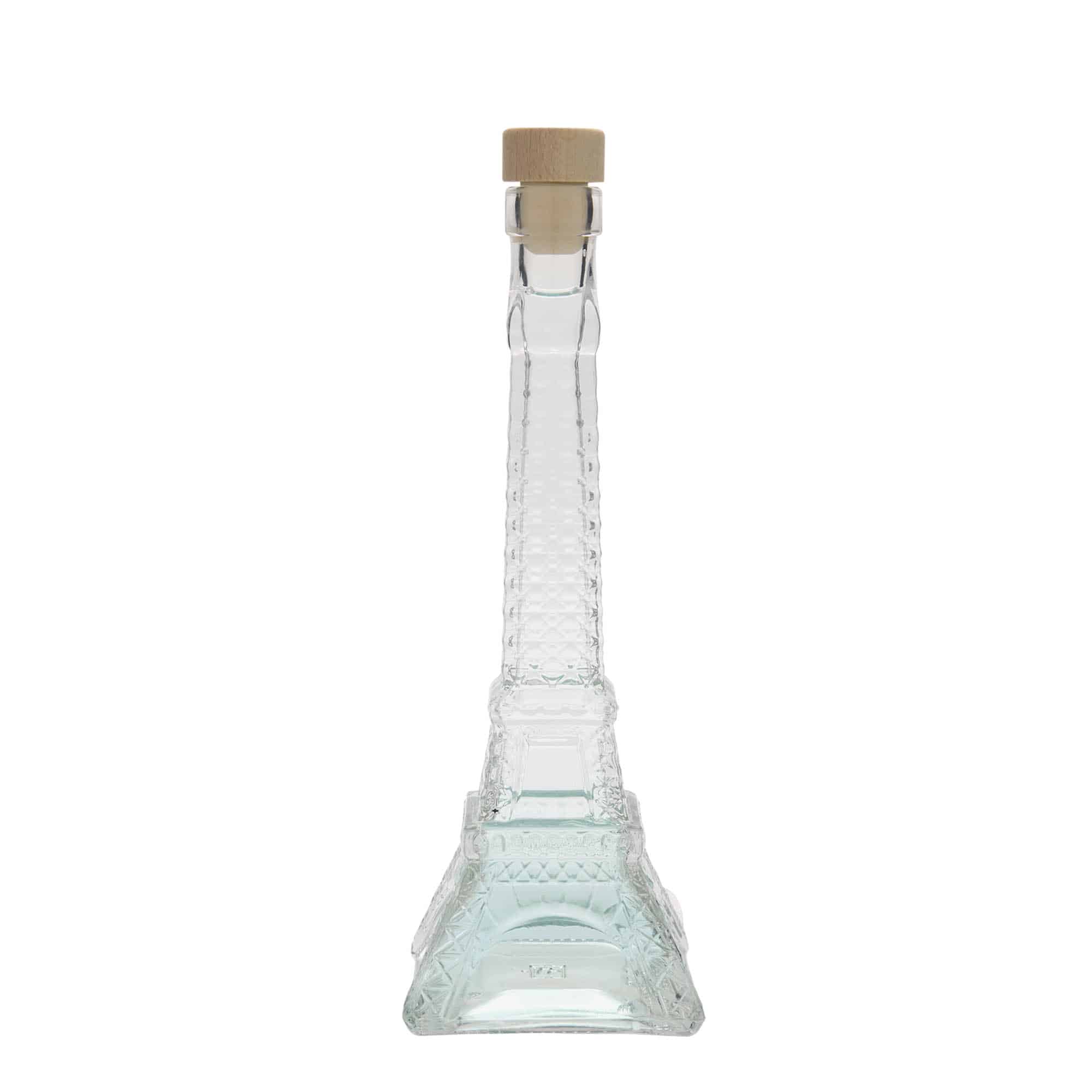 200 ml glasflaska 'Eiffeltornet', mynning: kork