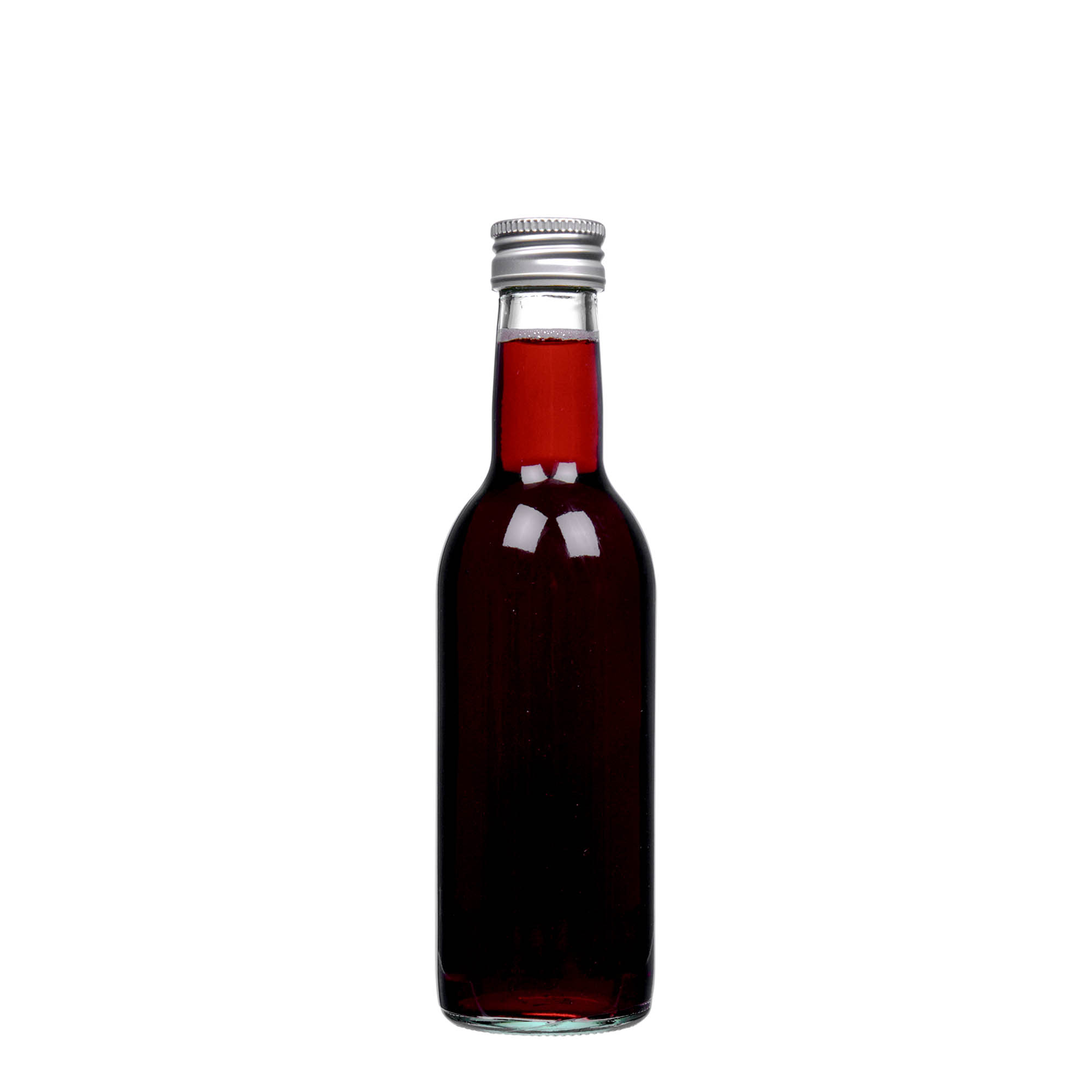 250 ml glasflaska 'Bordeaux', öppning: PP 28 250 ml glasflaska 'Bordeaux', öppning: PP 28